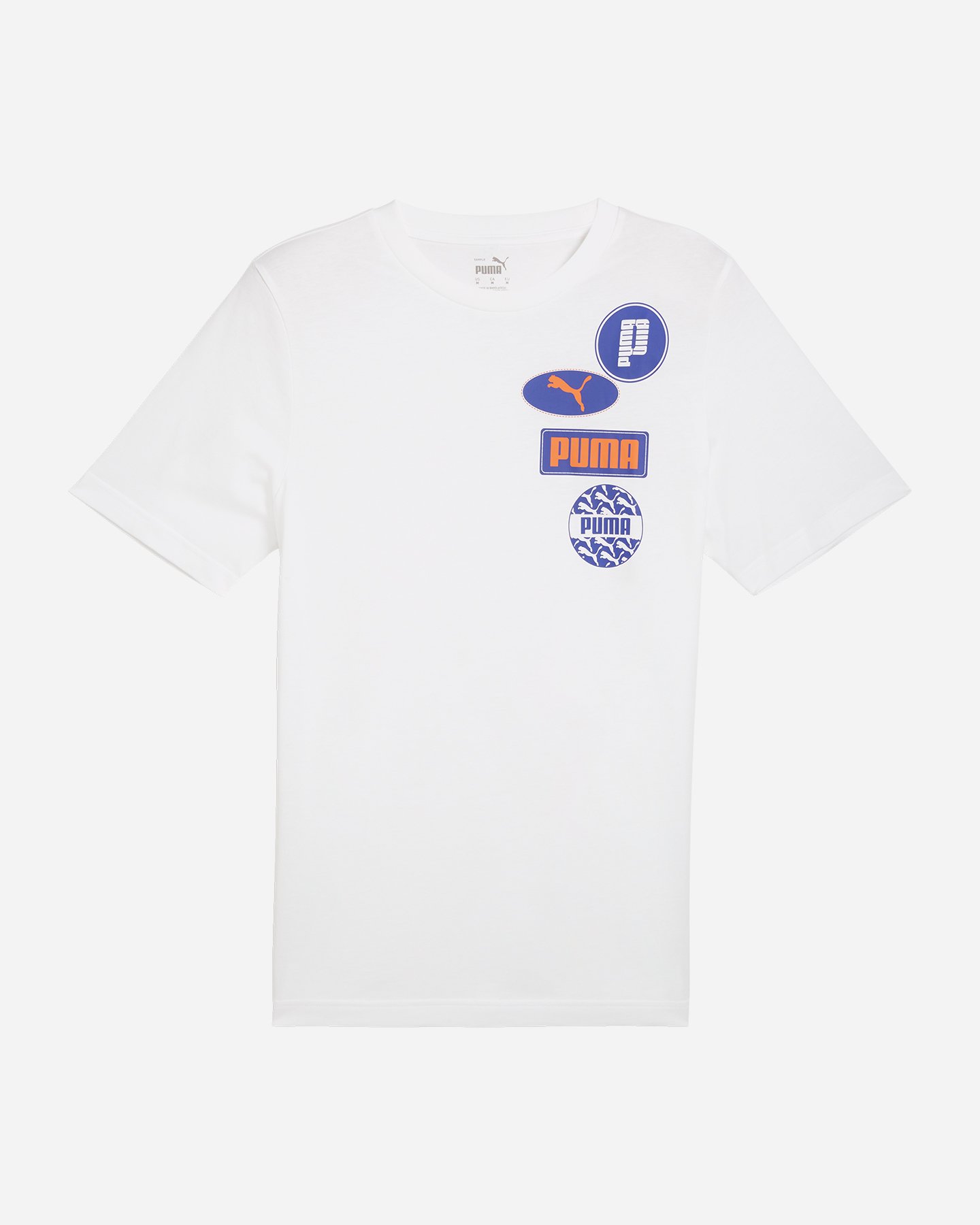 T-shirt PUMA GFX LOGO LAB M - Bianco - 0 | Cisalfa Sport