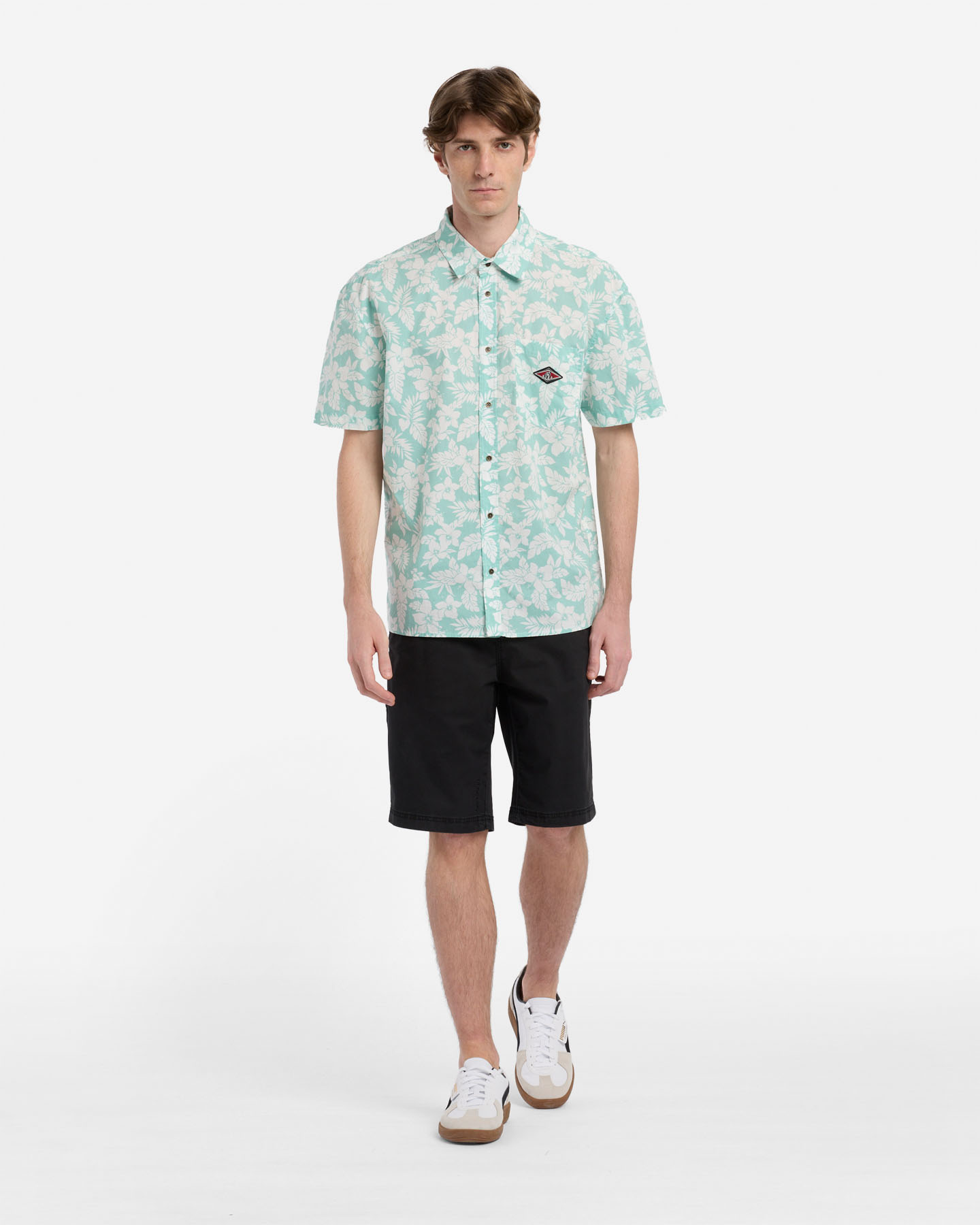 Camicia BEAR BEACH BREAK M - Verde - 4 | Cisalfa Sport