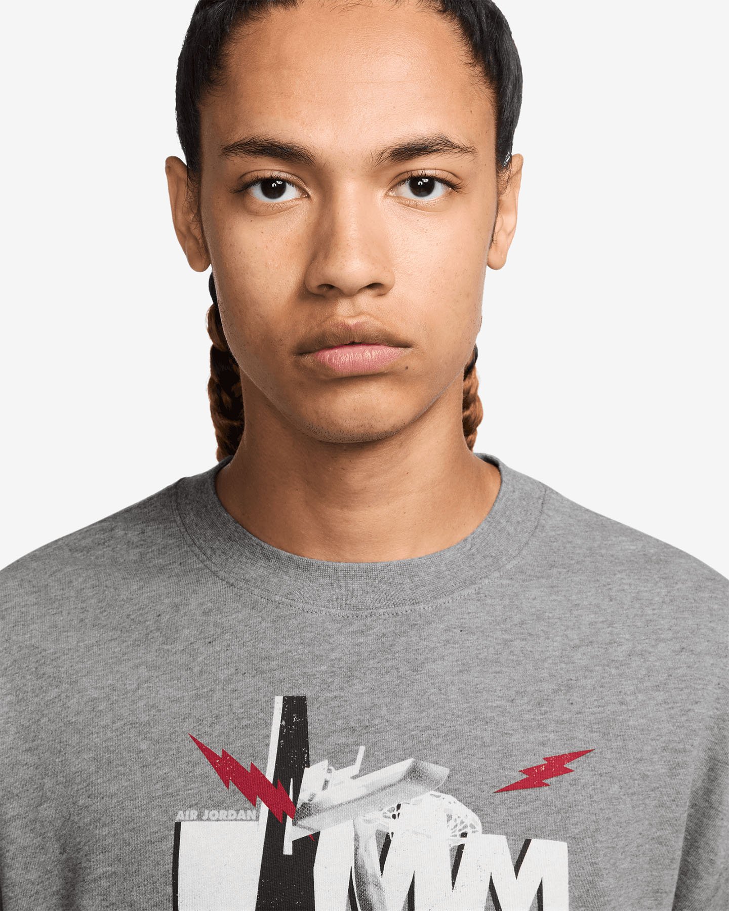 T-shirt NIKE JORDAN JAM 85 M - Grigio - 2 | Cisalfa Sport