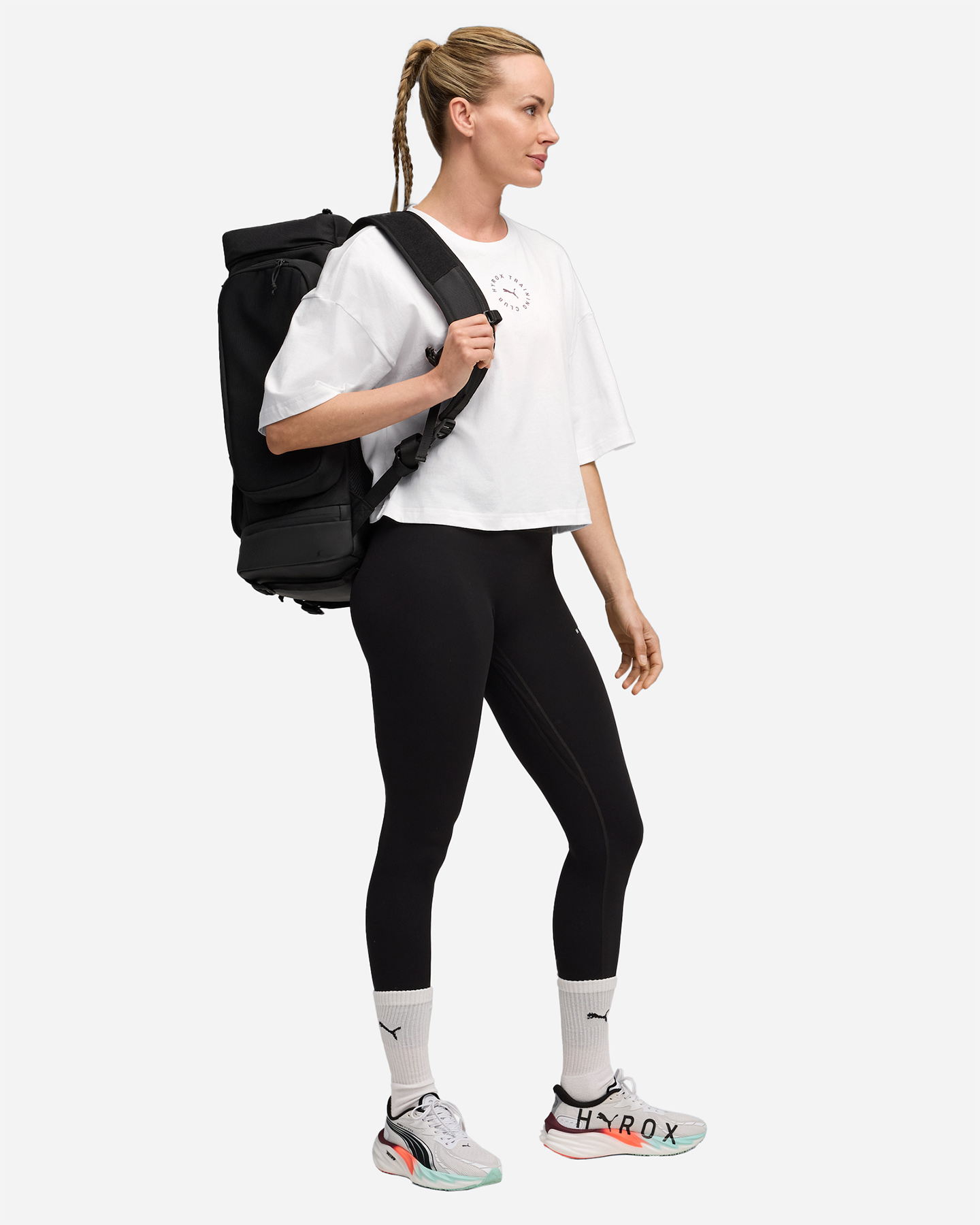 T-shirt training PUMA HYROX W - Bianco - 4 | Cisalfa Sport