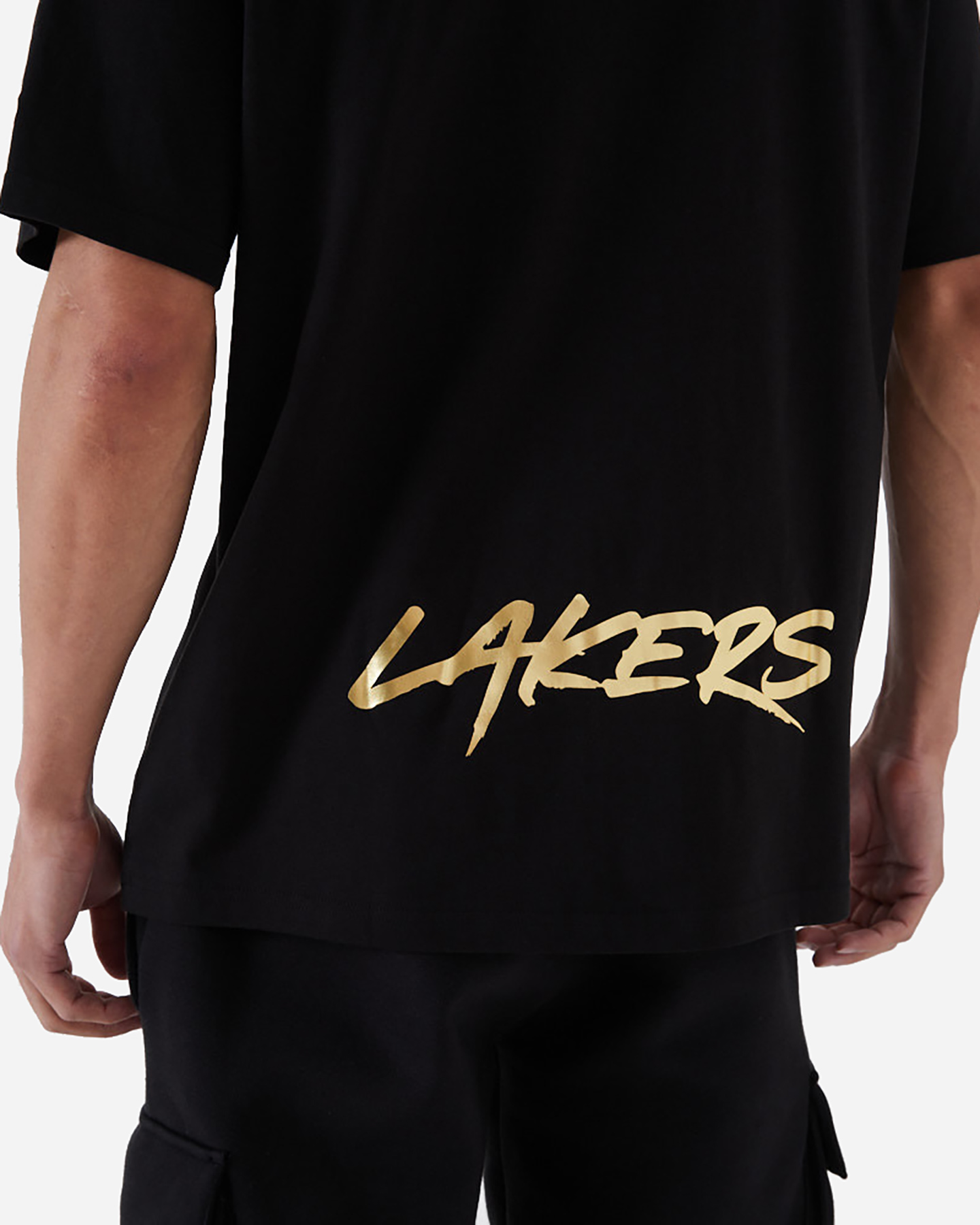 T-shirt NEW ERA METALLIC LOS ANGELES LAKERS M - 3 | Cisalfa Sport