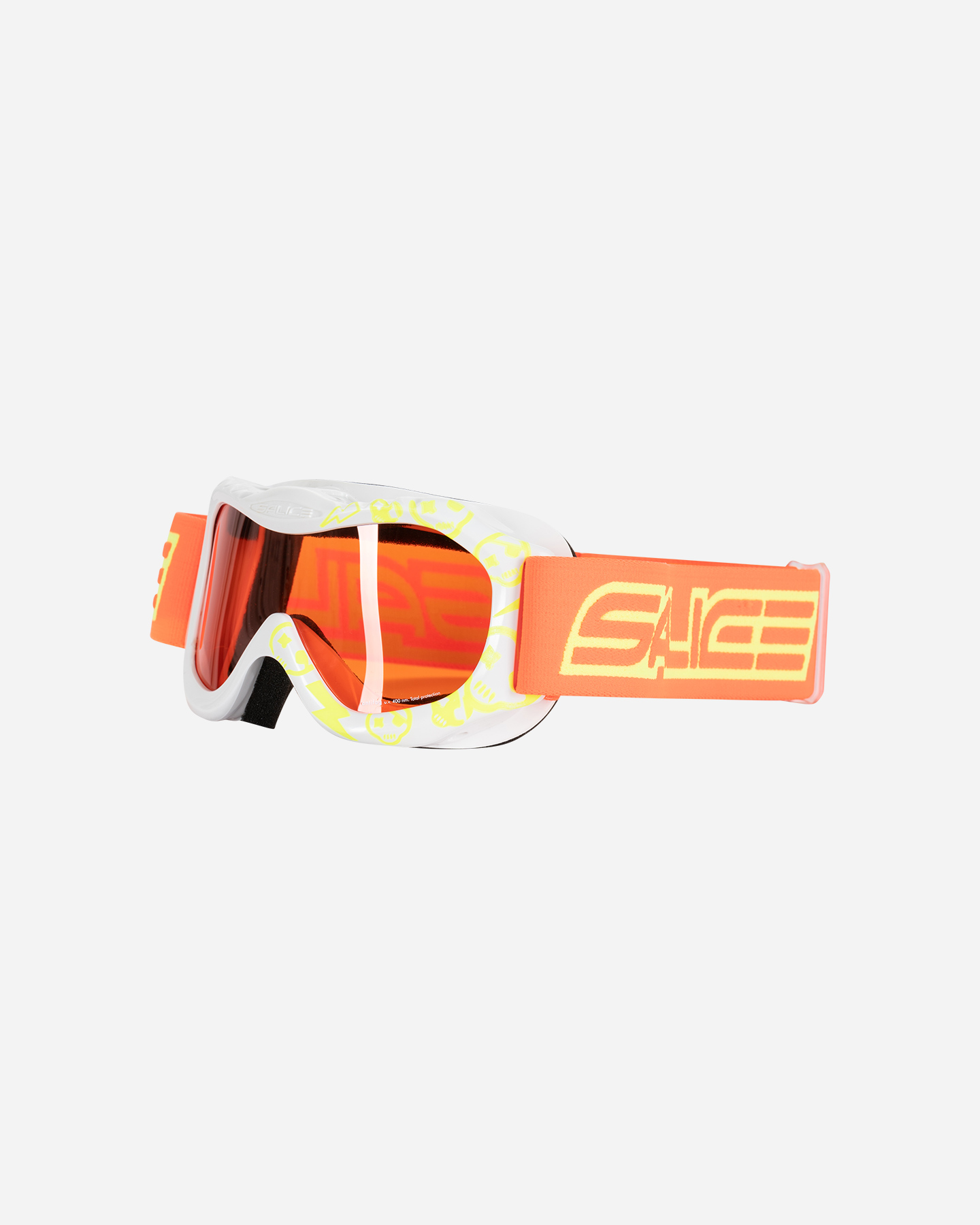 Maschera sci SALICE 601AFD JR - Bianco - 0 | Cisalfa Sport