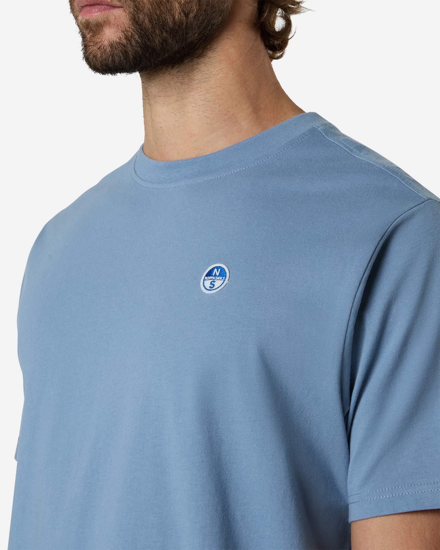 T-shirt NORTH SAILS BASIC BOLLO M - Blu - 4 | Cisalfa Sport