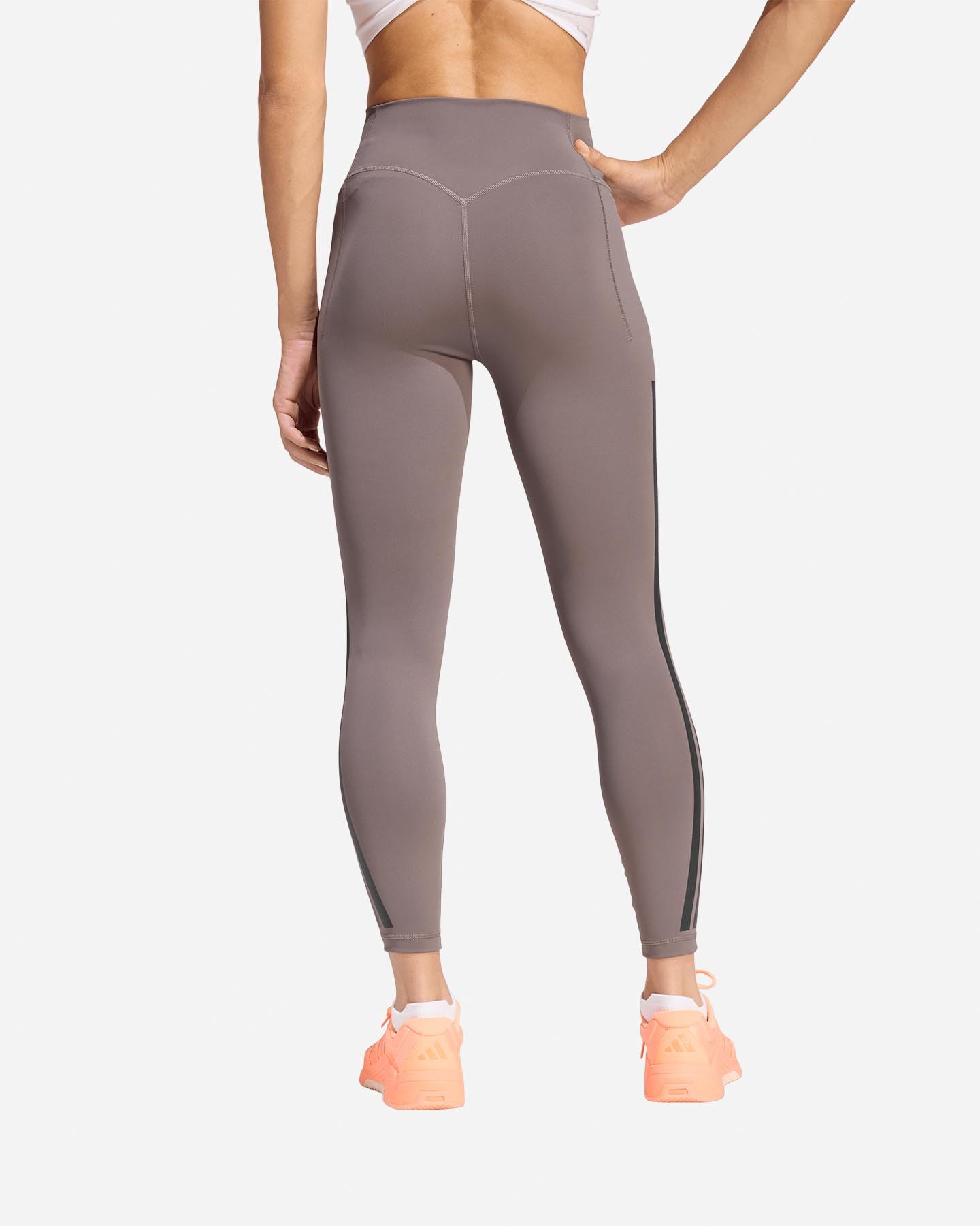 Leggings ADIDAS OPT 3STRIPES W - Grigio - 2 | Cisalfa Sport