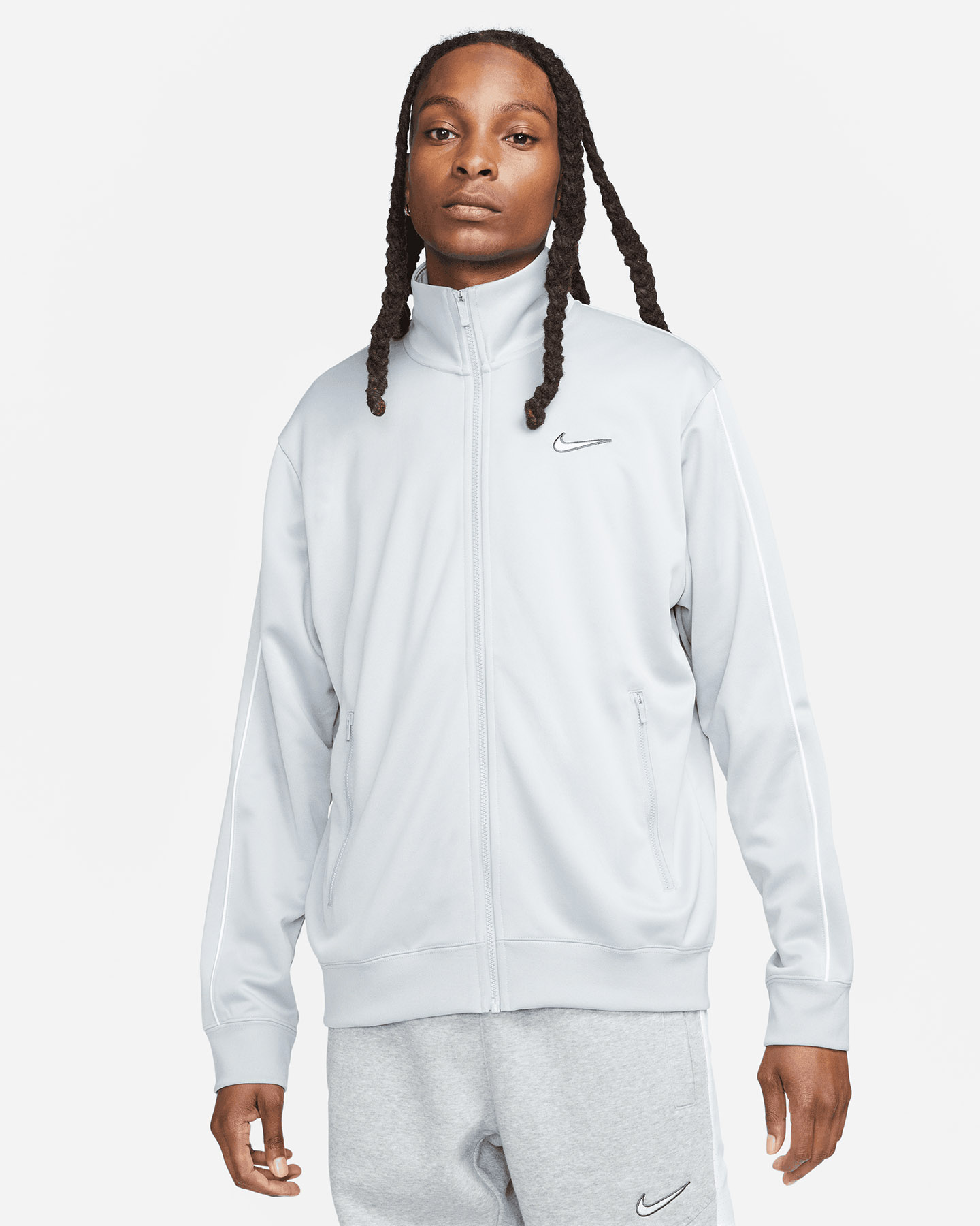 Felpa NIKE TRACKTOP M - Grigio - 0 | Cisalfa Sport