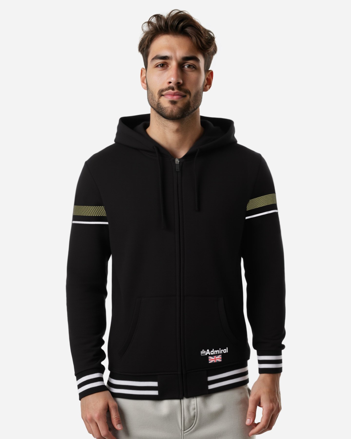 Felpa ADMIRAL COLLEGE M - Nero - 2 | Cisalfa Sport