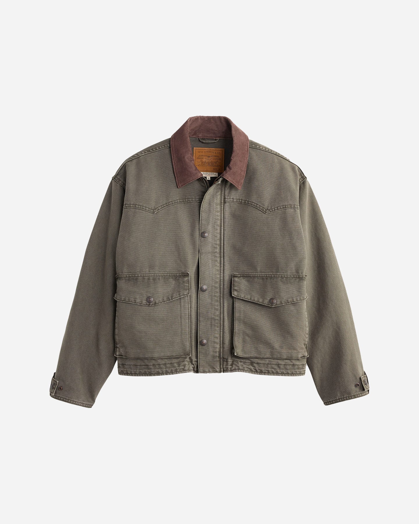 Levi's Canvas Collo Corduroy M - Giubbotto - Uomo - Denim