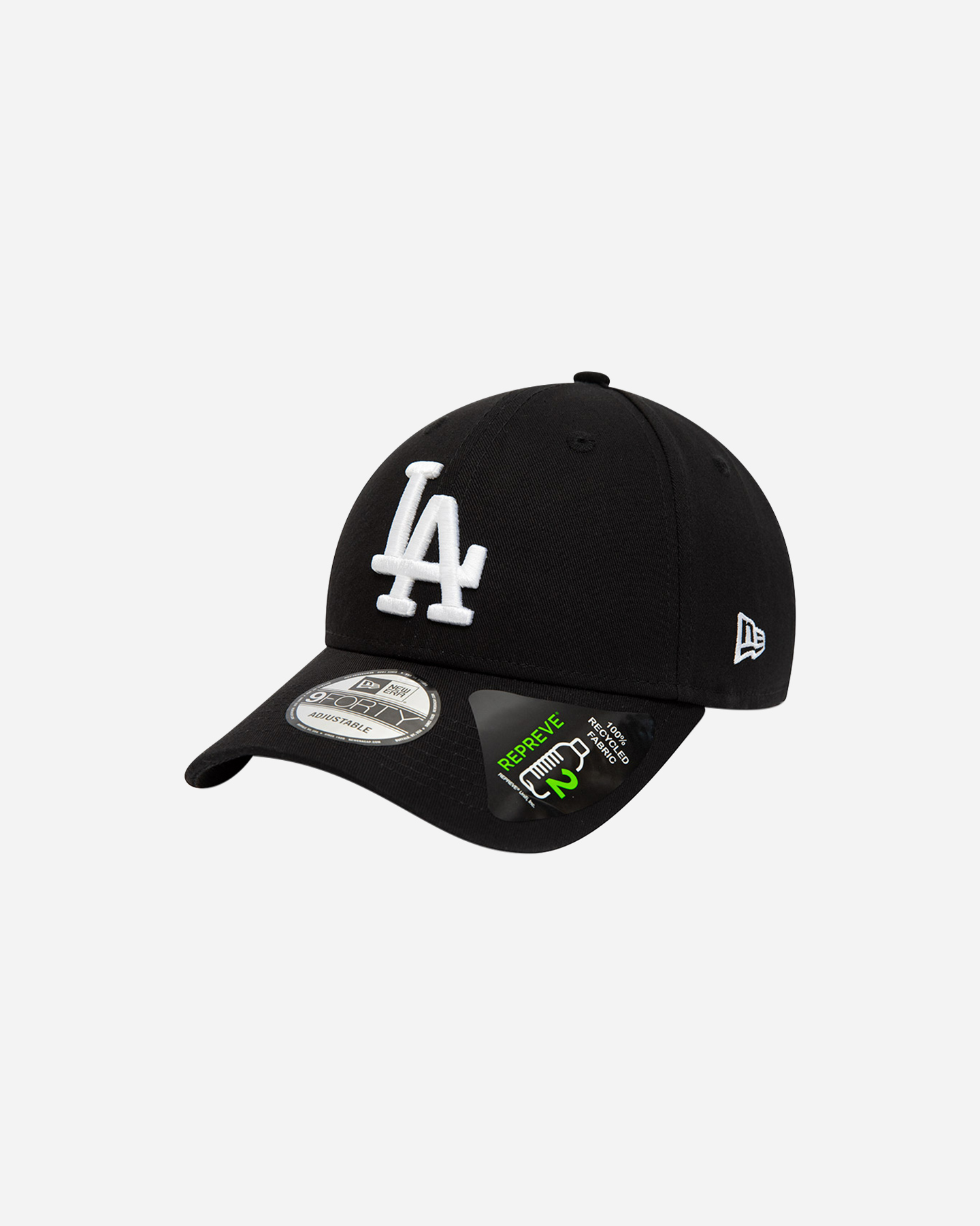 Cappellino NEW ERA 9FORTY REPREVE LA DODGERS  - Nero - 0 | Cisalfa Sport