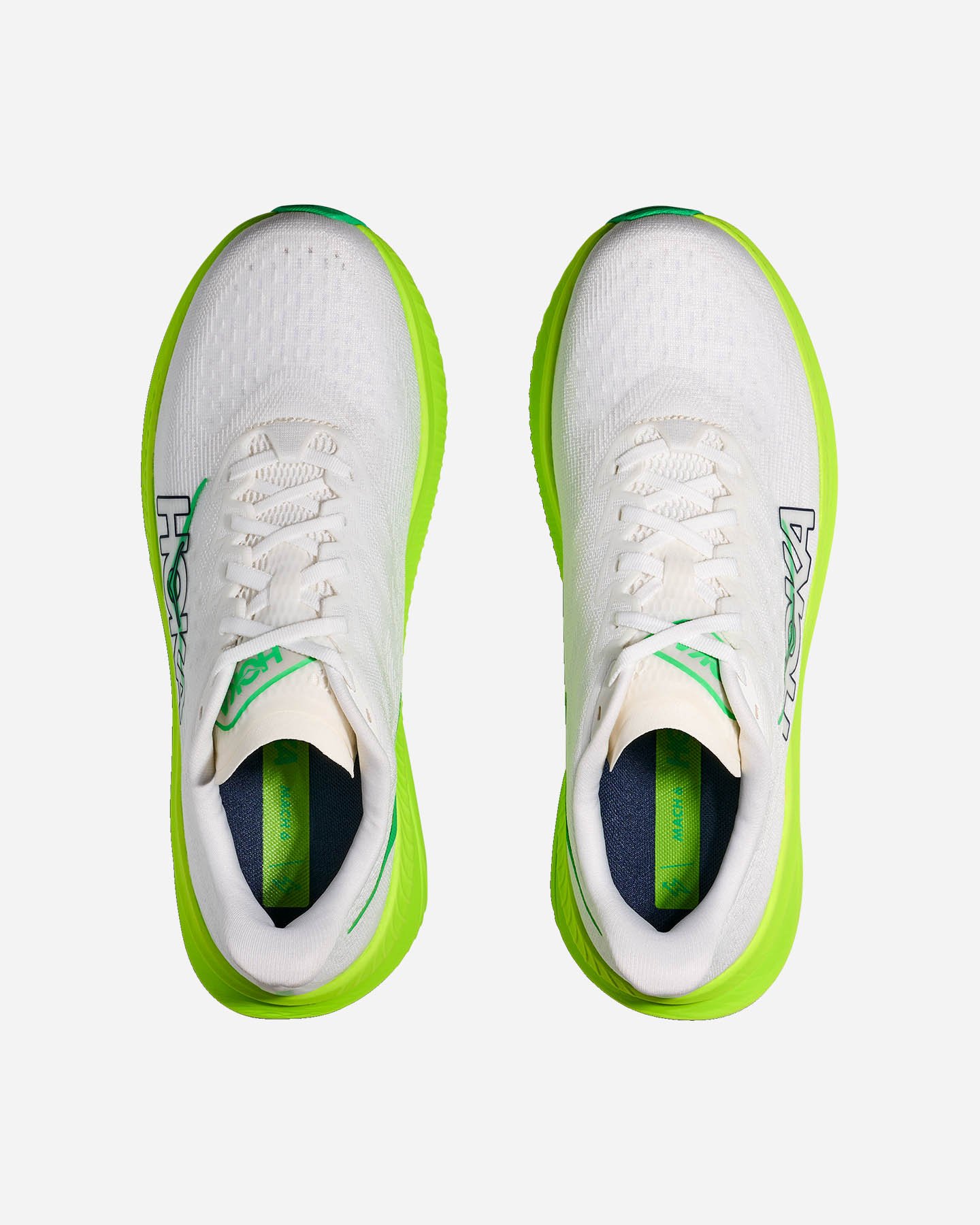 Scarpe running HOKA MACH 6 M - Bianco - 4 | Cisalfa Sport