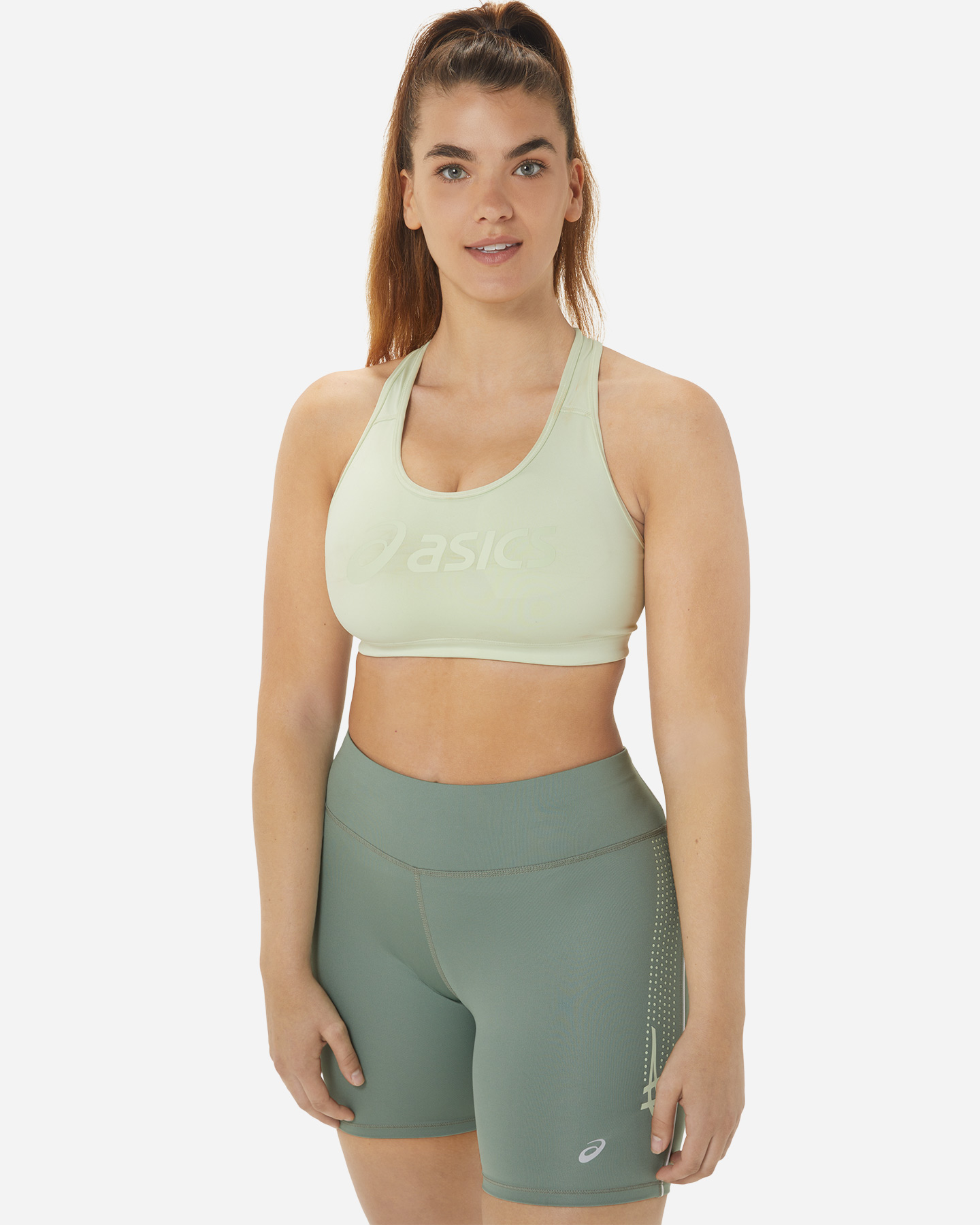 Reggiseno ASICS CORE LOGO W - Verde - 0 | Cisalfa Sport