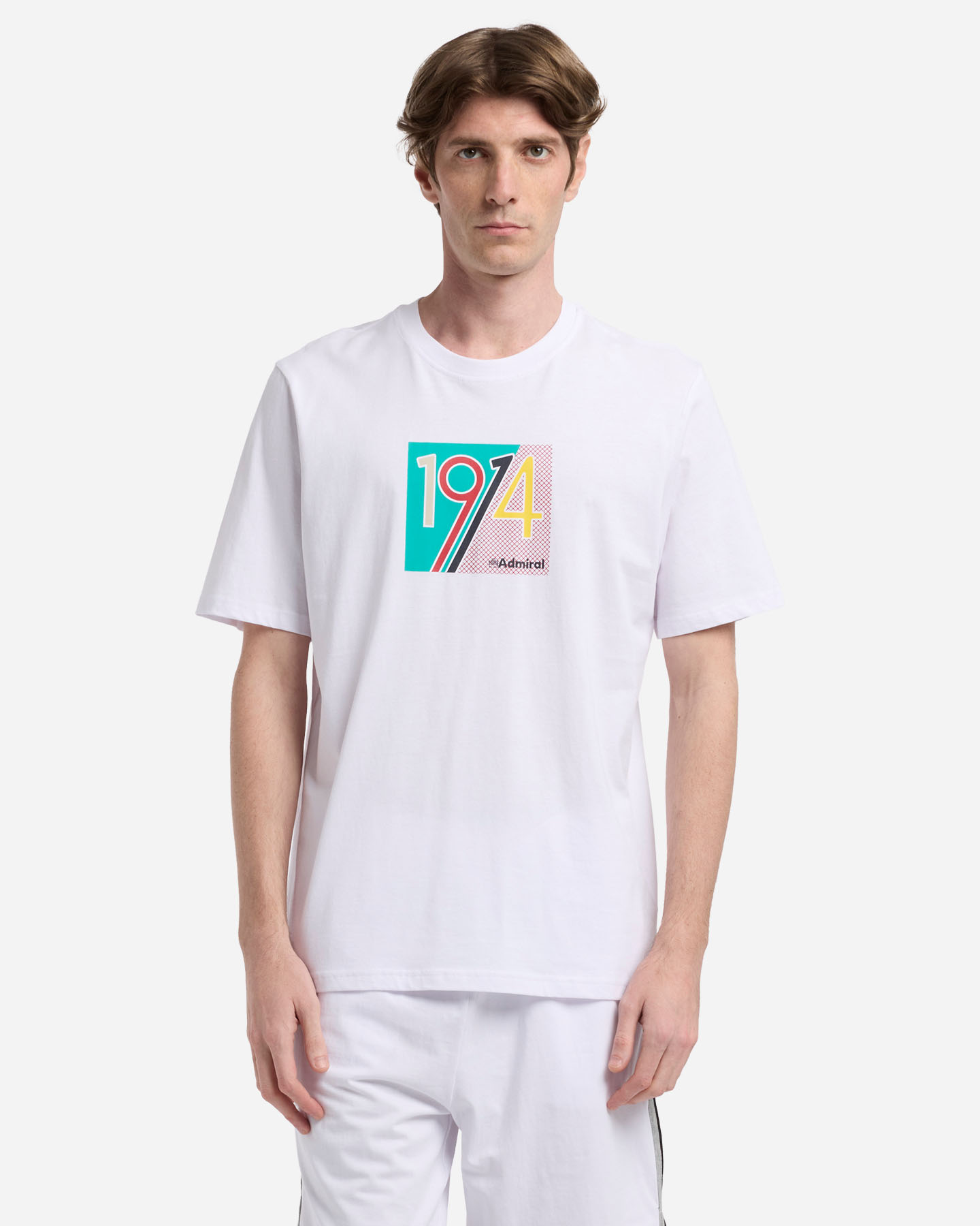 T-shirt ADMIRAL ESSENTIAL COLLEGE M - Bianco - 1 | Cisalfa Sport
