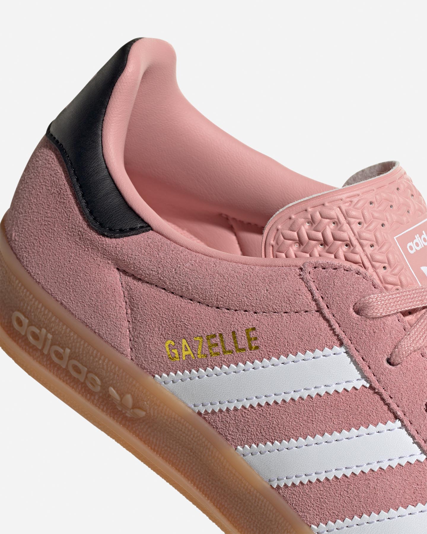 Scarpe sneakers ADIDAS GAZELLE INDOOR GS JR - Rosa - 4 | Cisalfa Sport