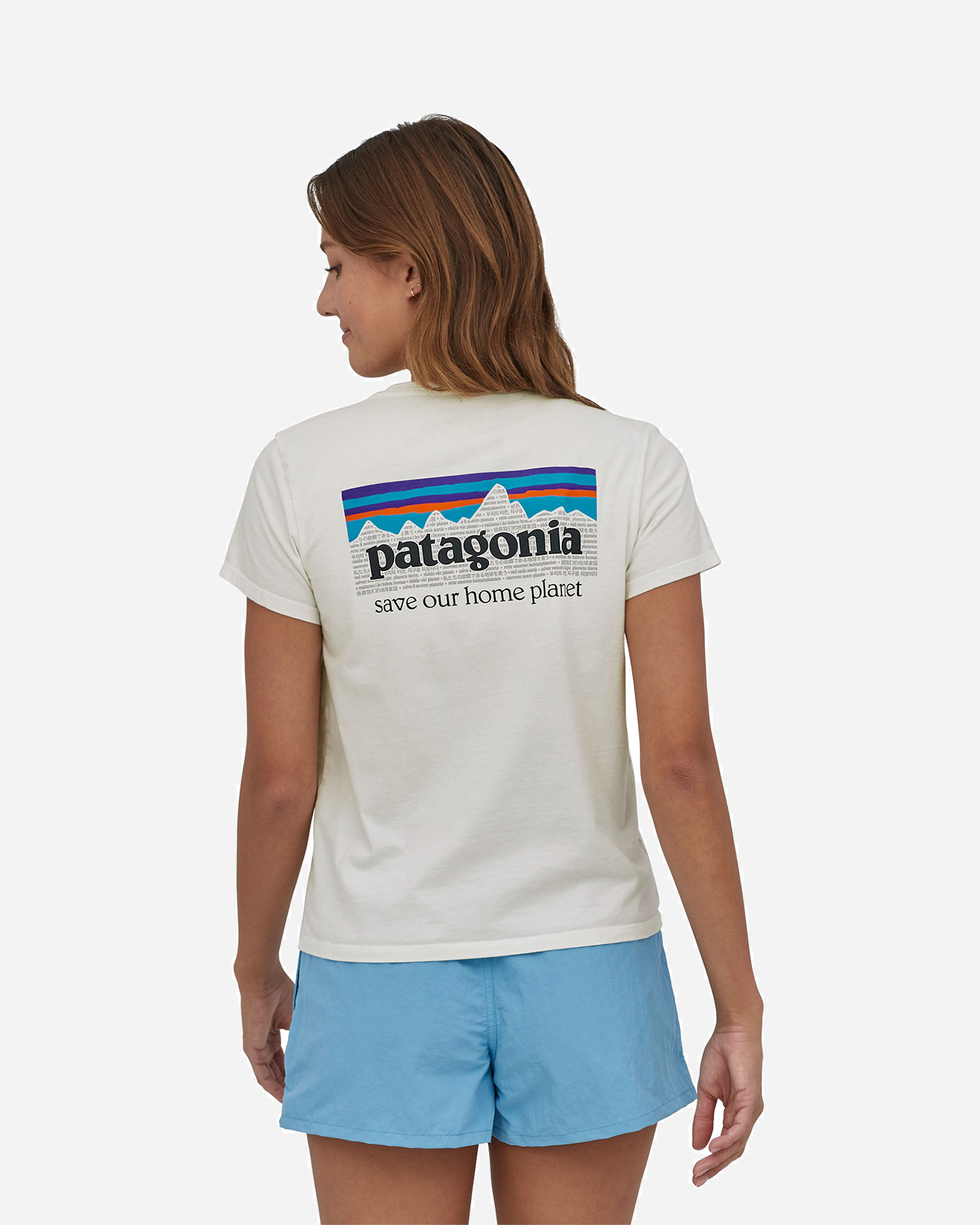 T-shirt PATAGONIA MISSION ORGANIC W - Bianco - 3 | Cisalfa Sport