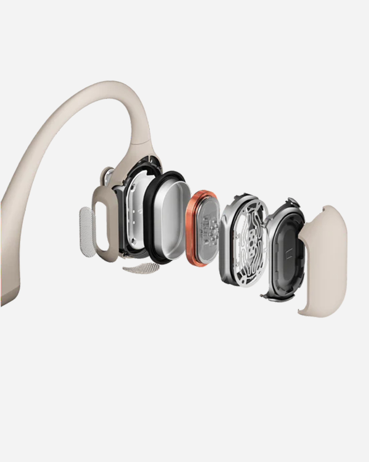 Cuffie audio SHOKZ OPENRUN PRO  - Grigio - 3 | Cisalfa Sport