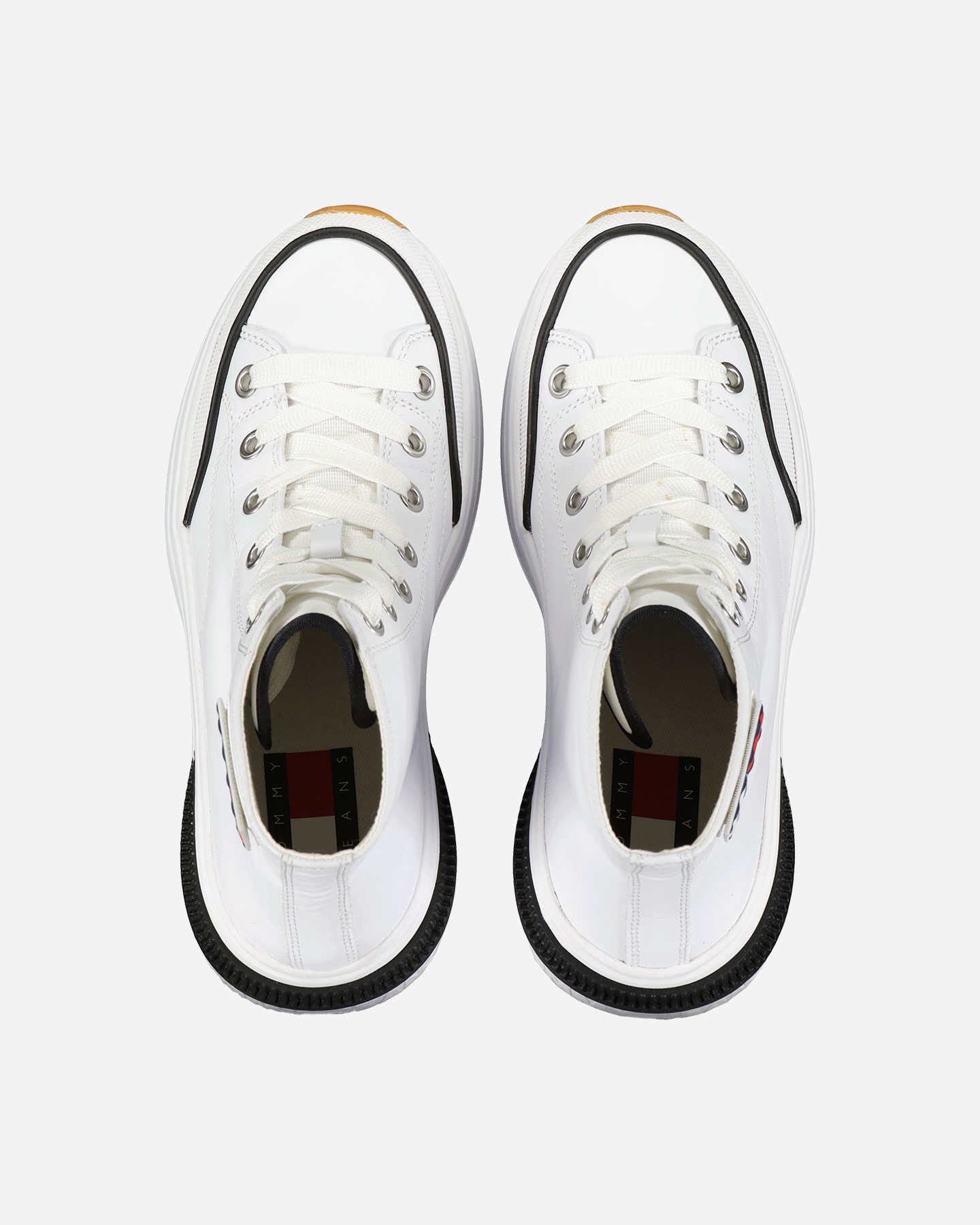 Scarpe sneakers TOMMY HILFIGER CLEAT MID RUN W - Bianco - 3 | Cisalfa Sport