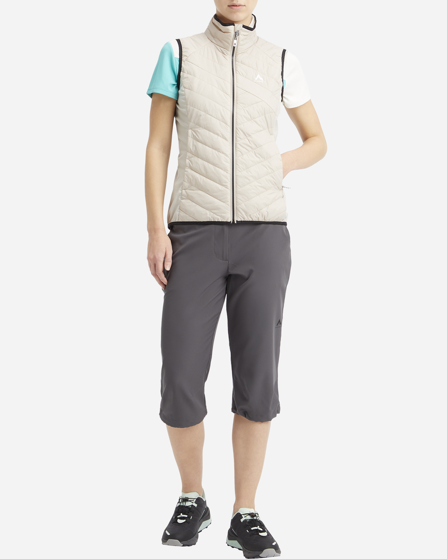 Gilet MCKINLEY SIERRE HYBRID W - Grigio - 3 | Cisalfa Sport