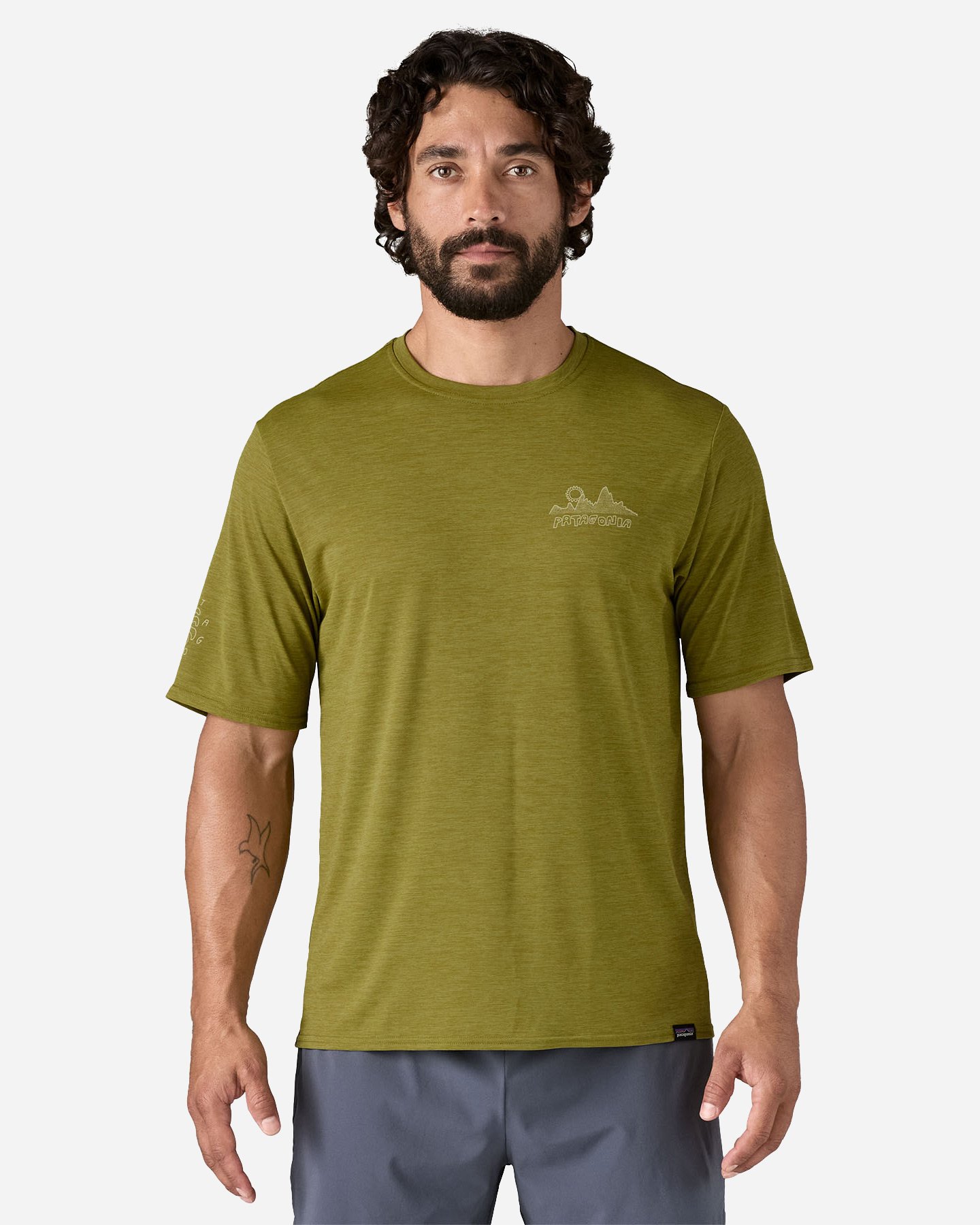T-shirt PATAGONIA CAPILENE COOL DAILY M - Verde - 2 | Cisalfa Sport