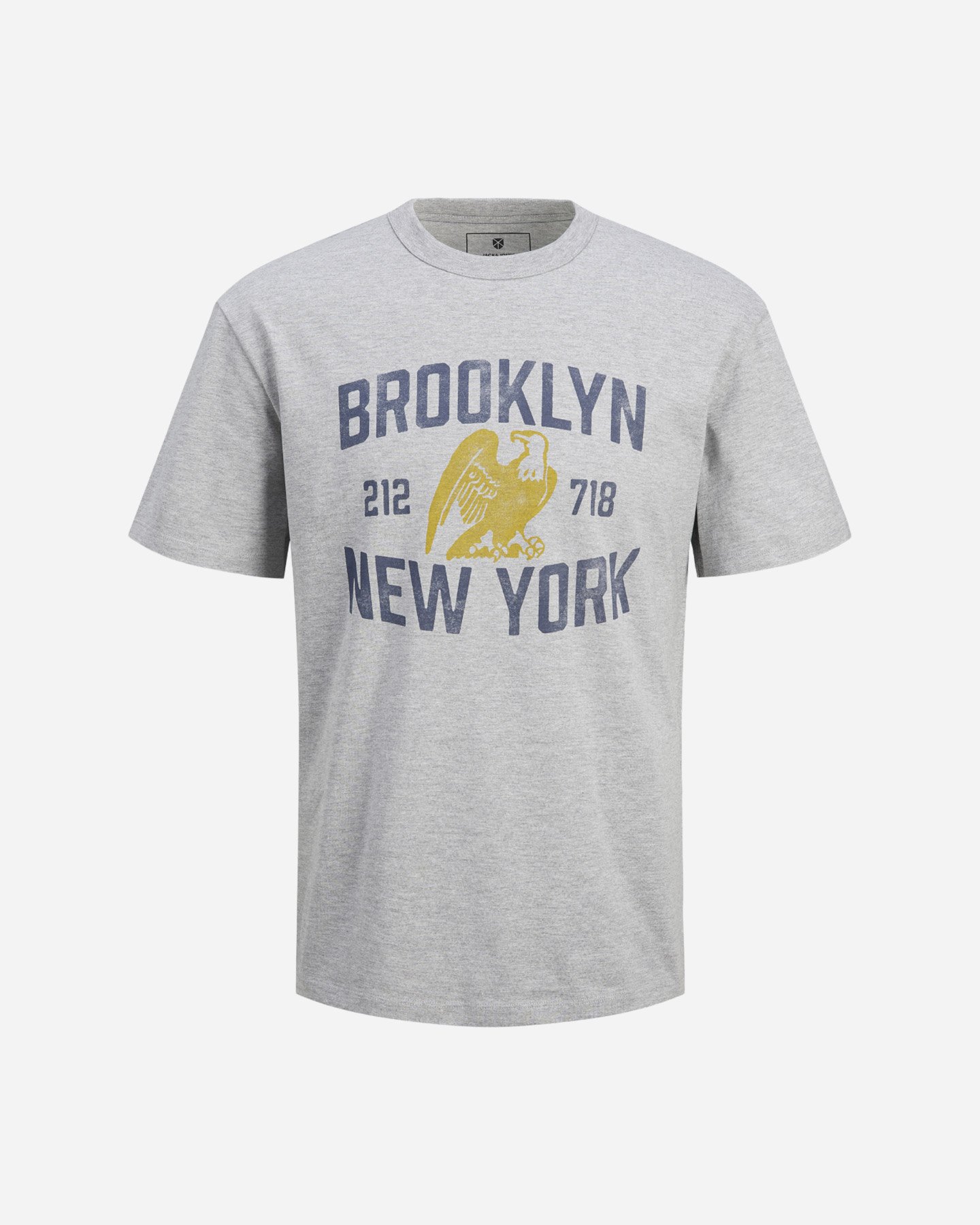 T-shirt JACK & JONES BLUBILLY LOGO M - Grigio - 0 | Cisalfa Sport