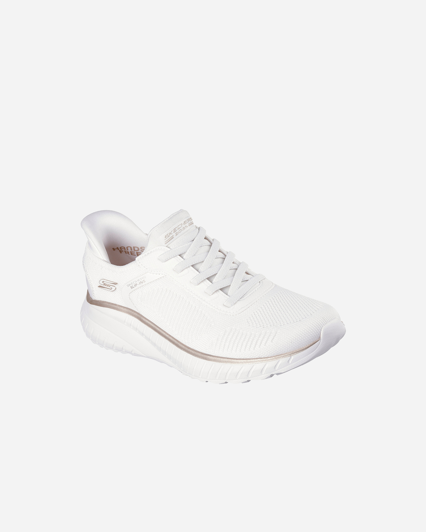 Scarpe sneakers SKECHERS BOBS SQUAD CHAOS W - Bianco - 1 | Cisalfa Sport