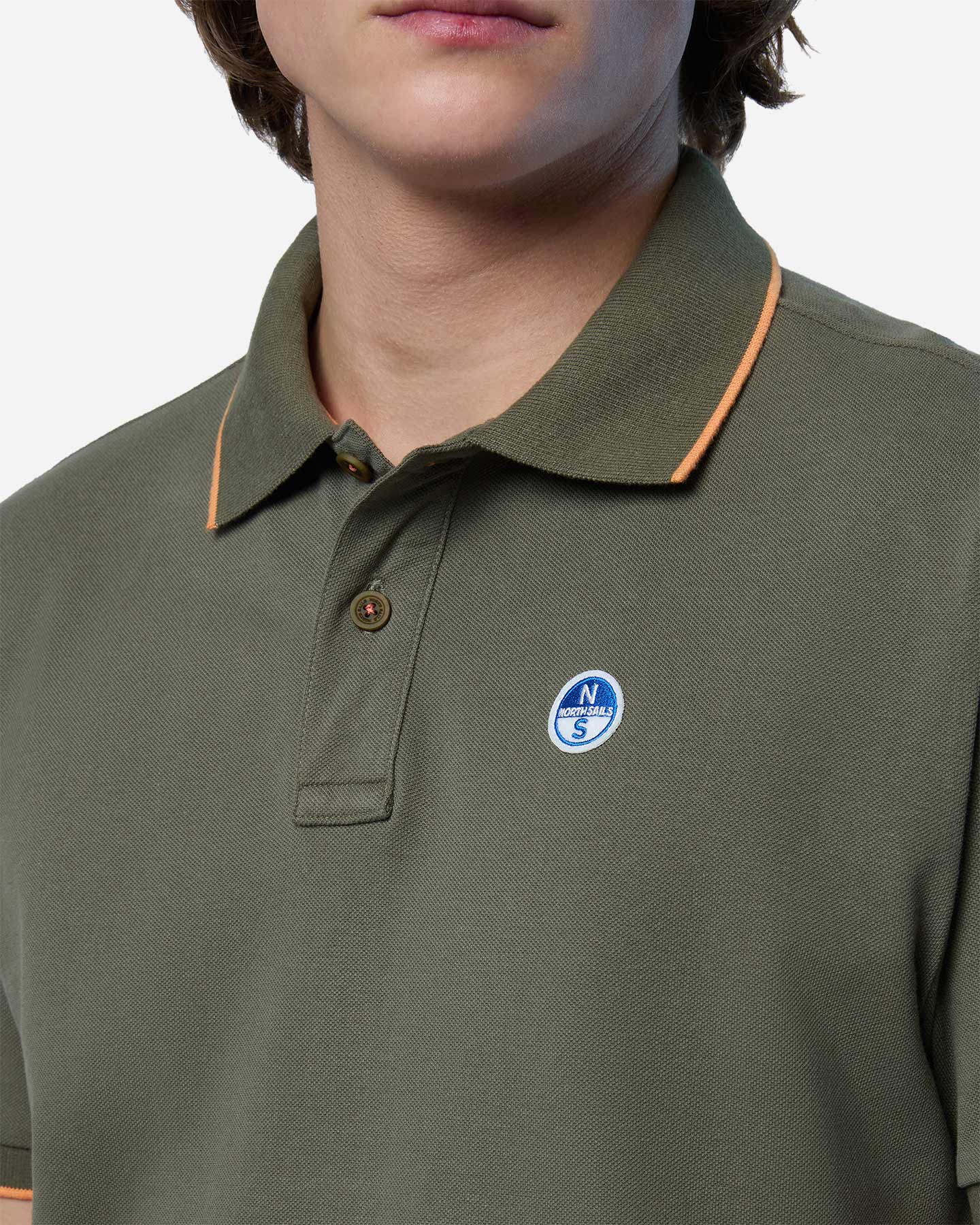 Polo NORTH SAILS BIG M - Verde - 4 | Cisalfa Sport