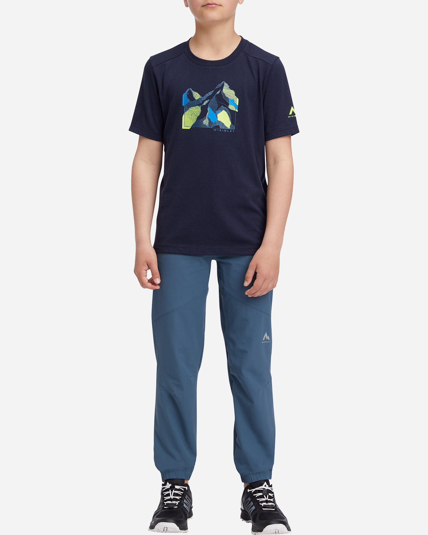 T-shirt MCKINLEY ELLIS JR - Blu Navy - 4 | Cisalfa Sport