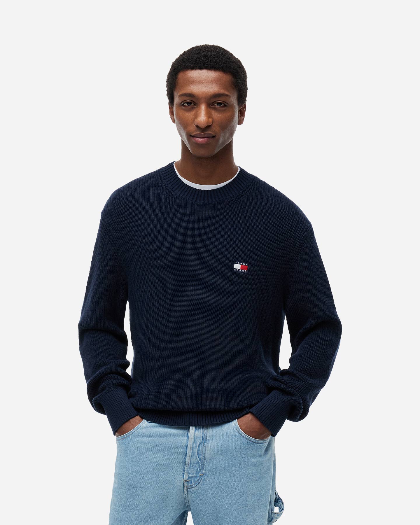 Maglione TOMMY HILFIGER ESSENTIAL M - Blu - 1 | Cisalfa Sport
