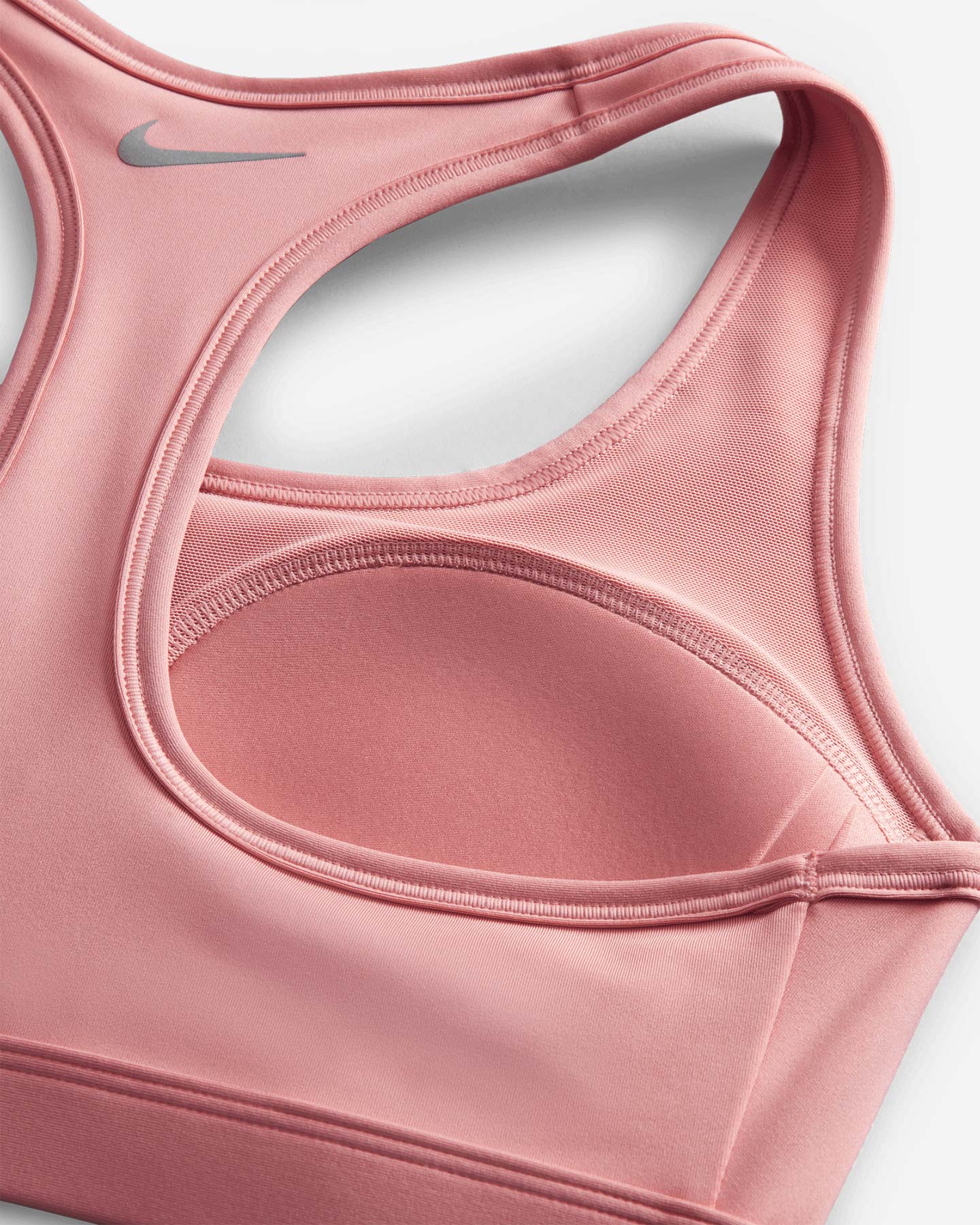 Reggiseno NIKE SWOOSH W - Rosso - 6 | Cisalfa Sport