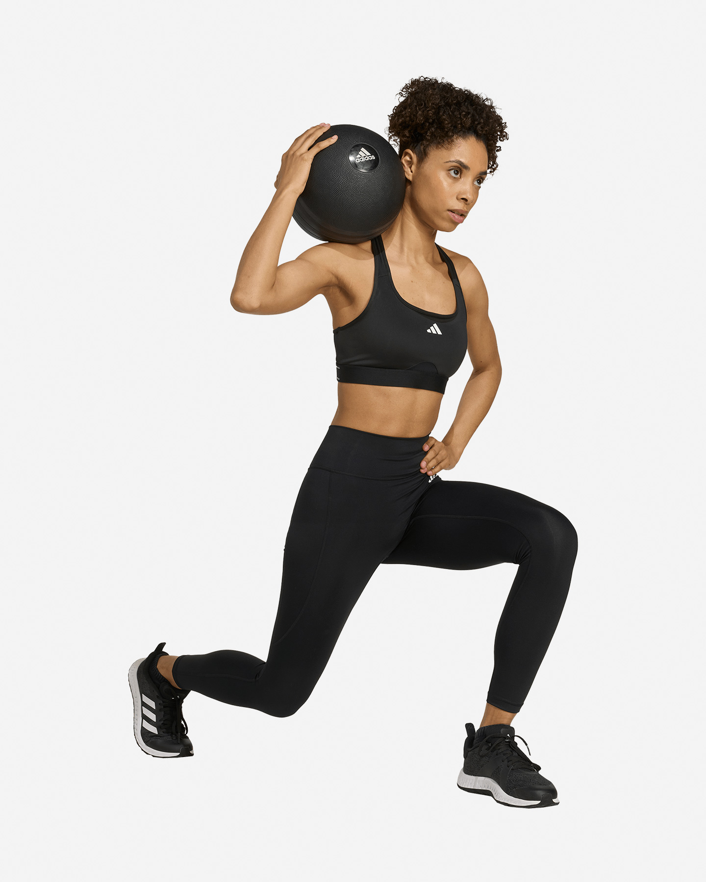 Leggings ADIDAS OPTIME ESSENTIALS W - Nero - 3 | Cisalfa Sport