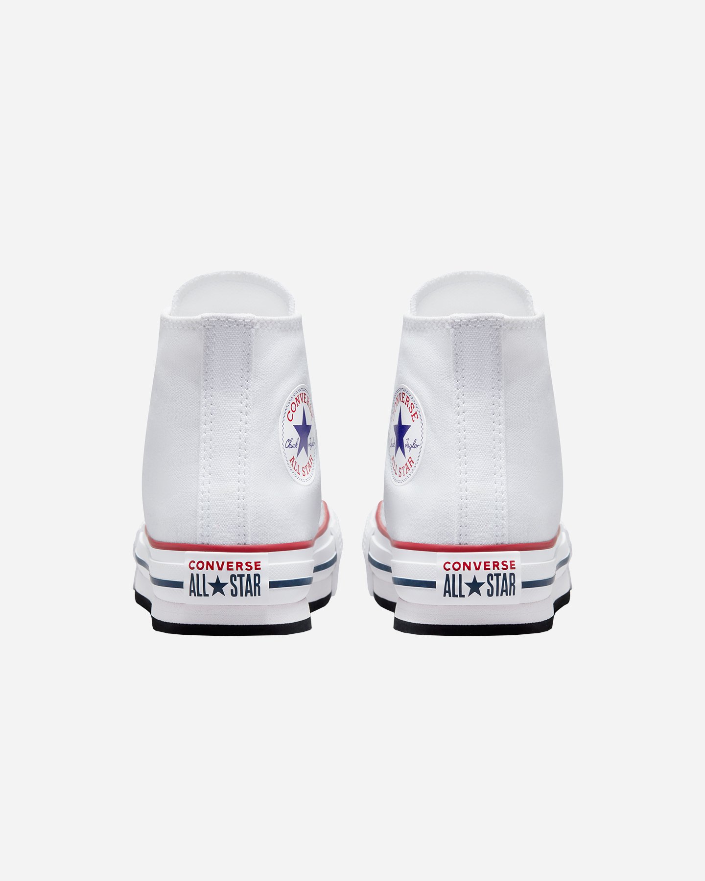 Scarpe sneakers CONVERSE CHUCK TAYLOR ALL STAR HIGH EVA LIFT PS JR - Bianco - 4 | Cisalfa Sport