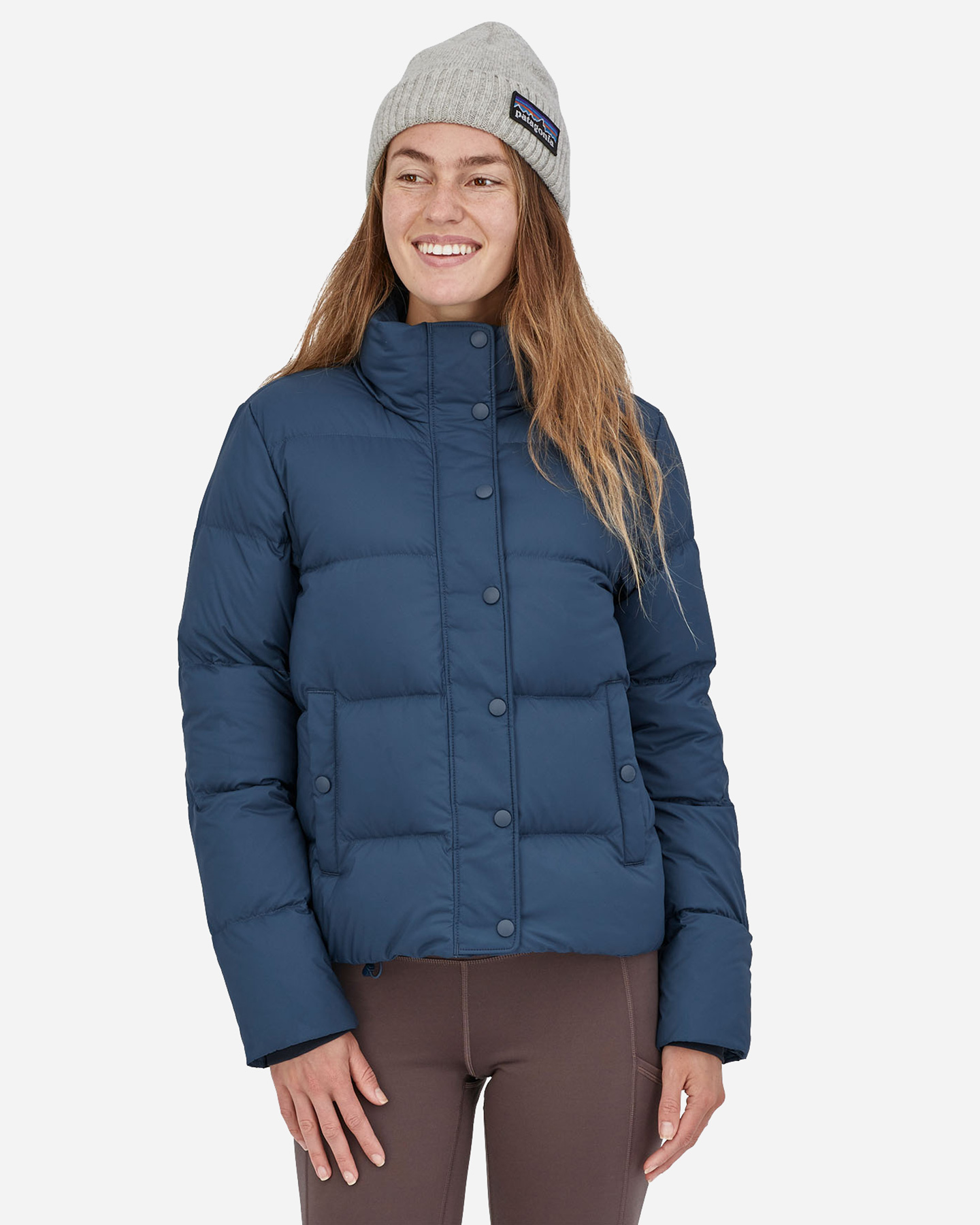 Piumino PATAGONIA STONE DOWN W - Blu - 0 | Cisalfa Sport