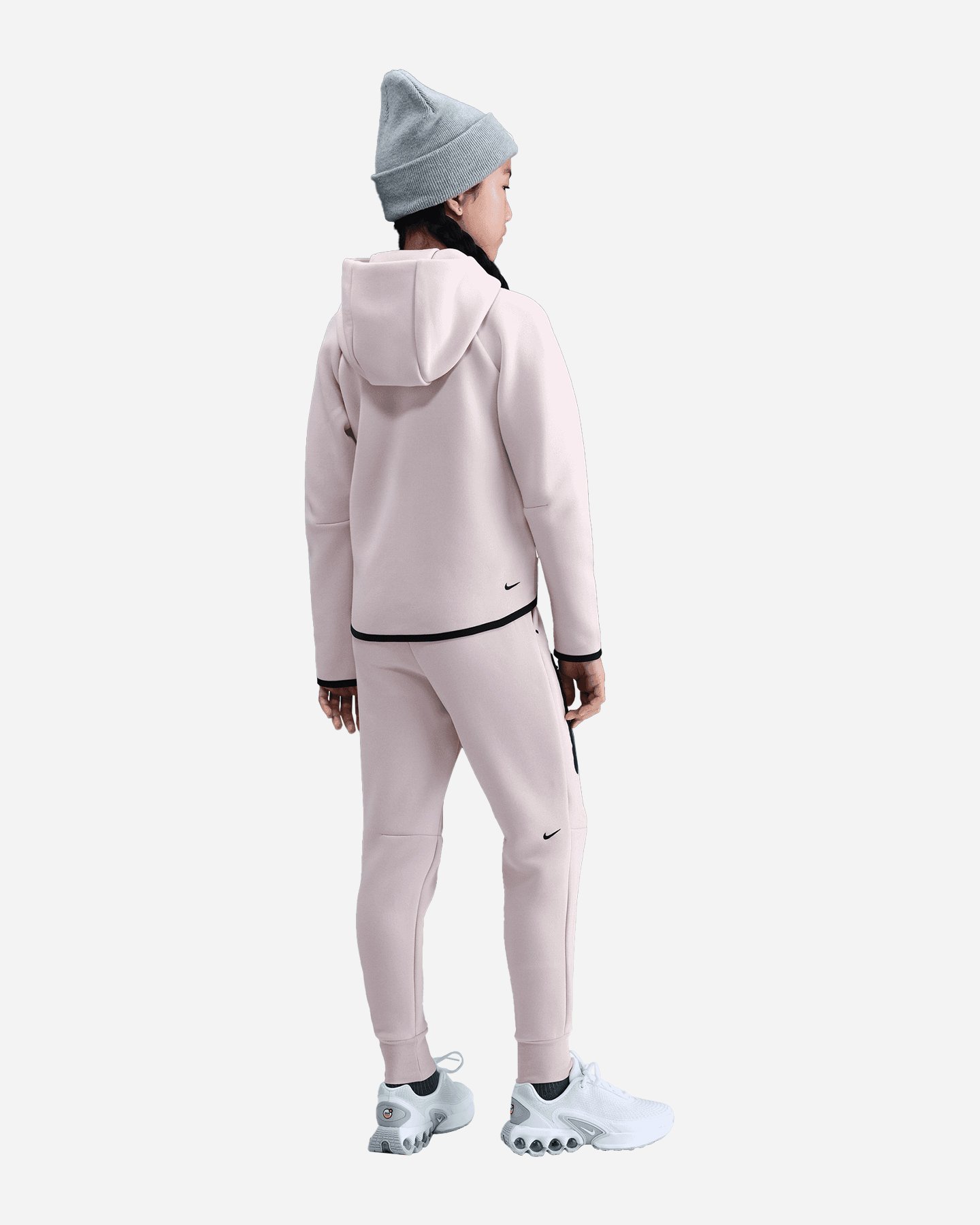 Felpa NIKE TECH FLEECE 2 JR - Rosa - 2 | Cisalfa Sport