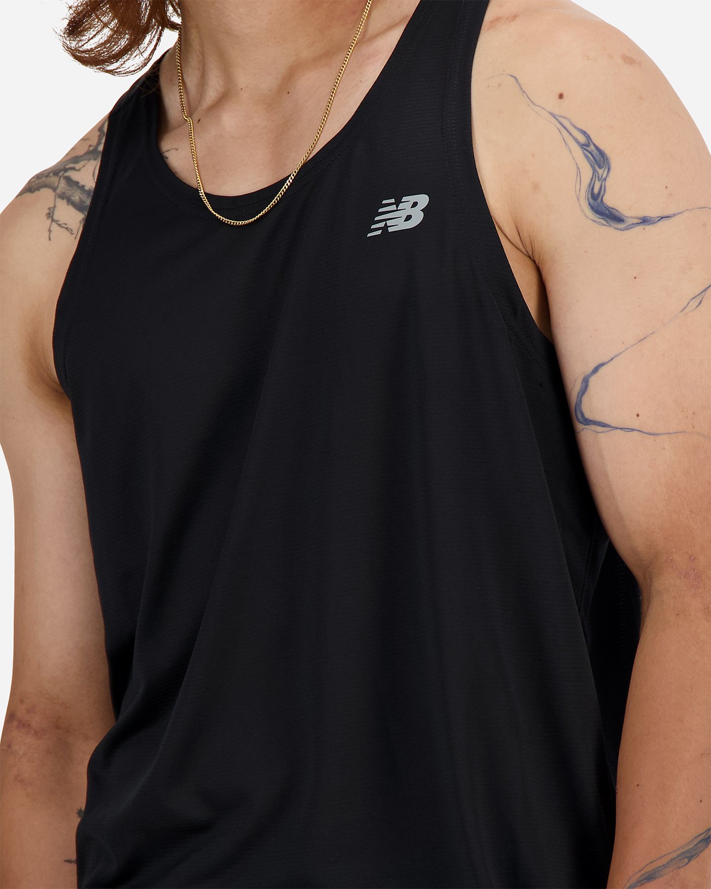 Canotta running NEW BALANCE SPORT ESSENTIAL M - Nero - 3 | Cisalfa Sport