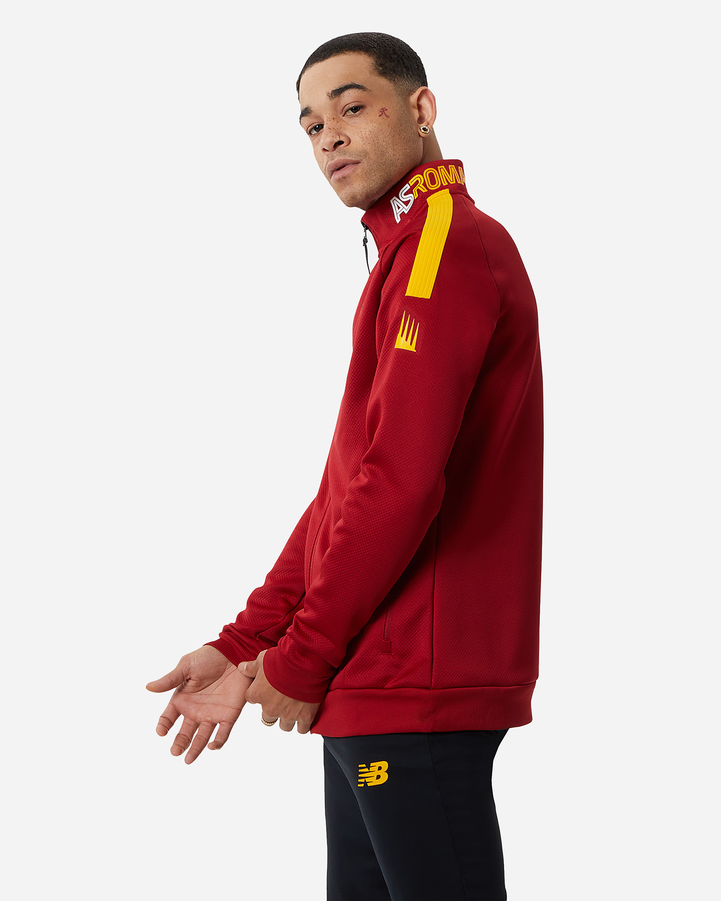 Abbigliamento calcio ufficiale NEW BALANCE ROMA PREMATCH HOME 22-23 M - 3 | Cisalfa Sport