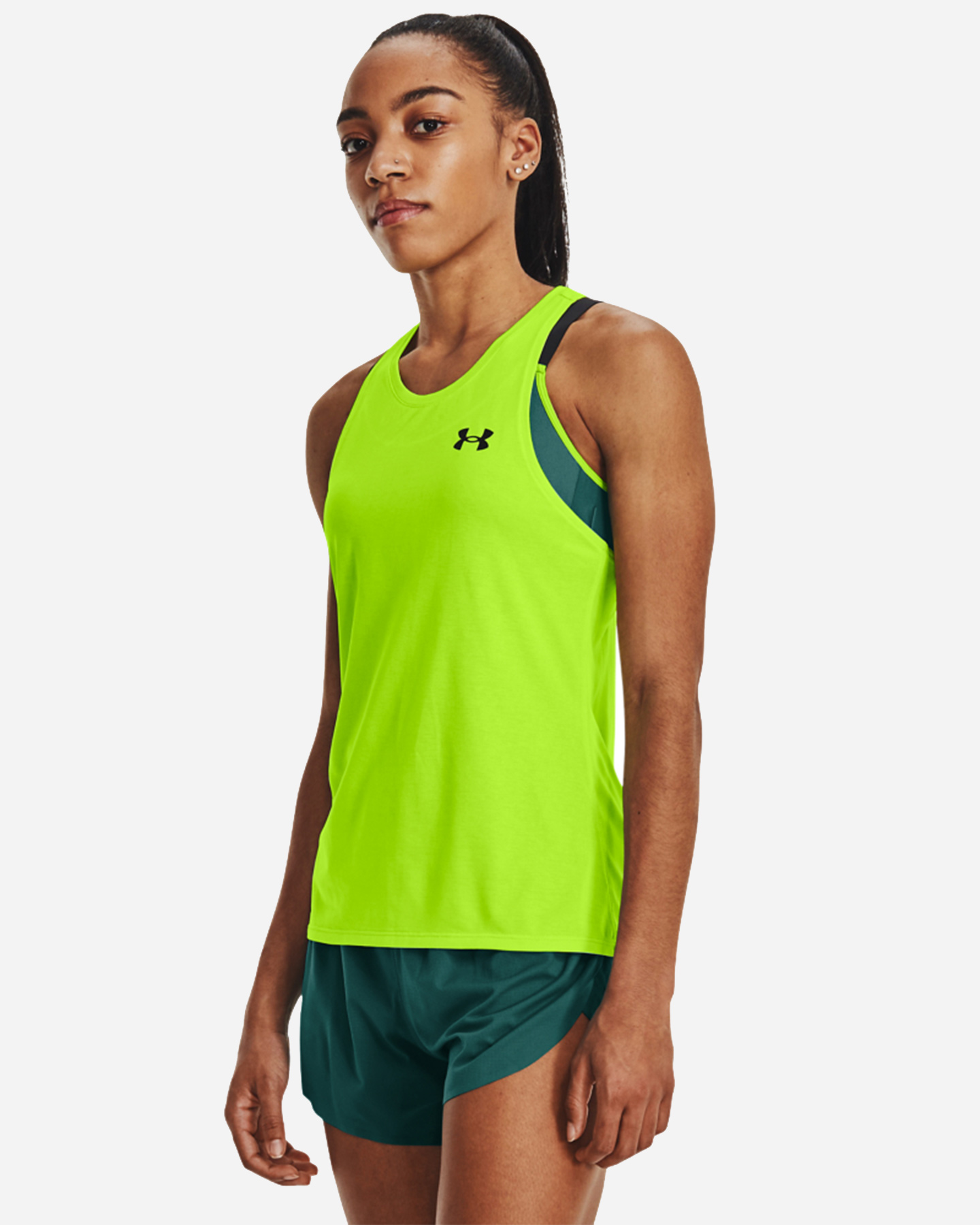 Canotta running UNDER ARMOUR RUSH CICADA W - Nero - 0 | Cisalfa Sport