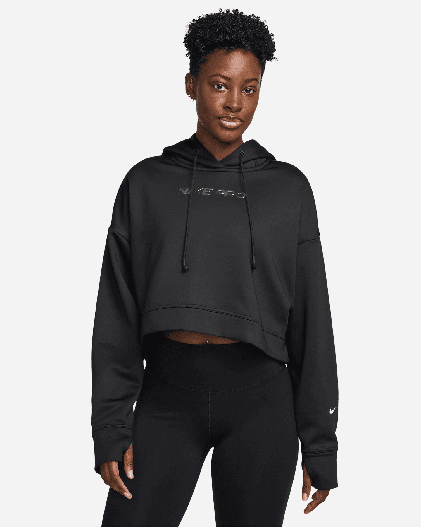 Felpa training NIKE PRO GRX W - Nero - 0 | Cisalfa Sport