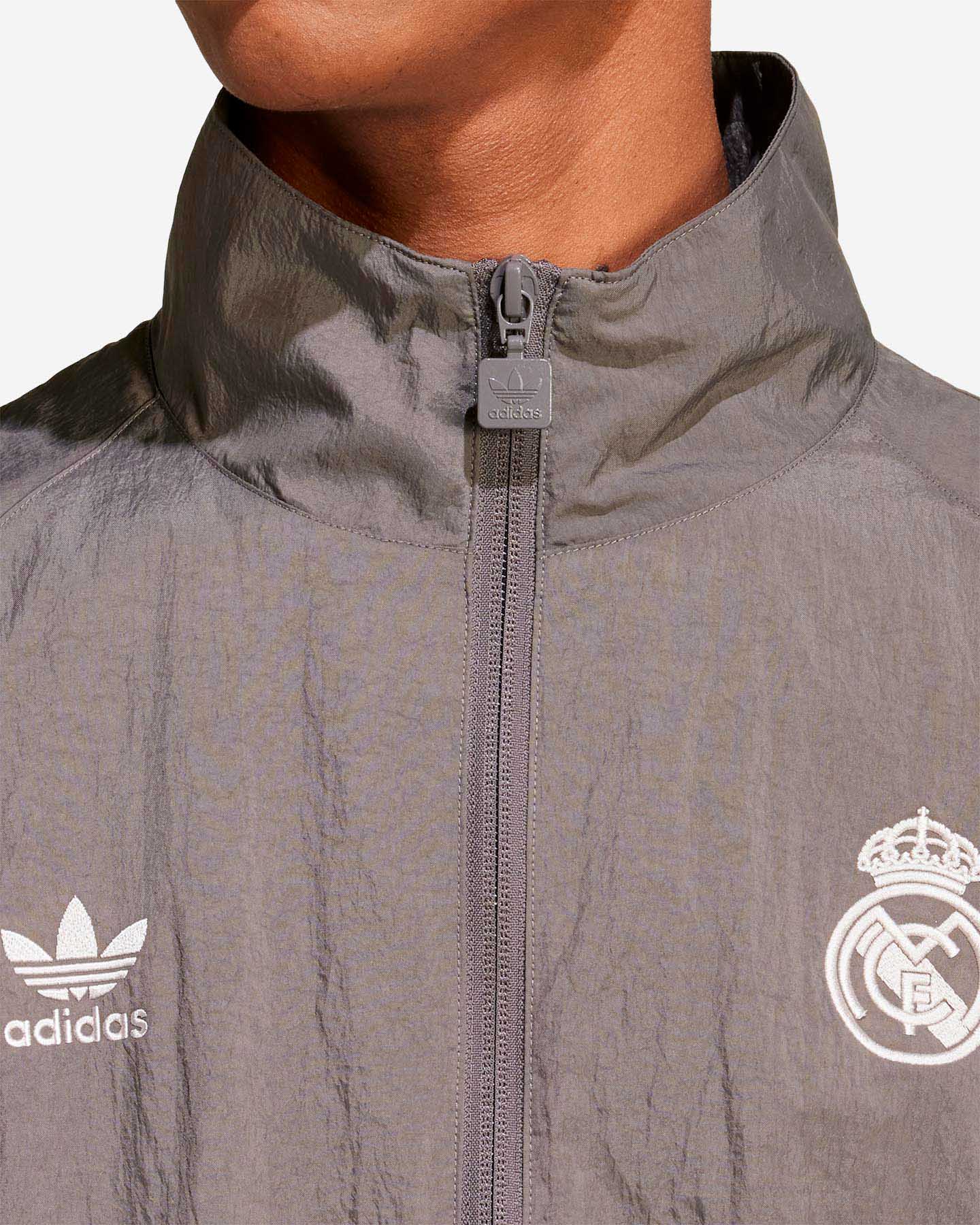 Abbigliamento calcio ufficiale ADIDAS REAL MADRID 24-25 OG M - Grigio - 4 | Cisalfa Sport