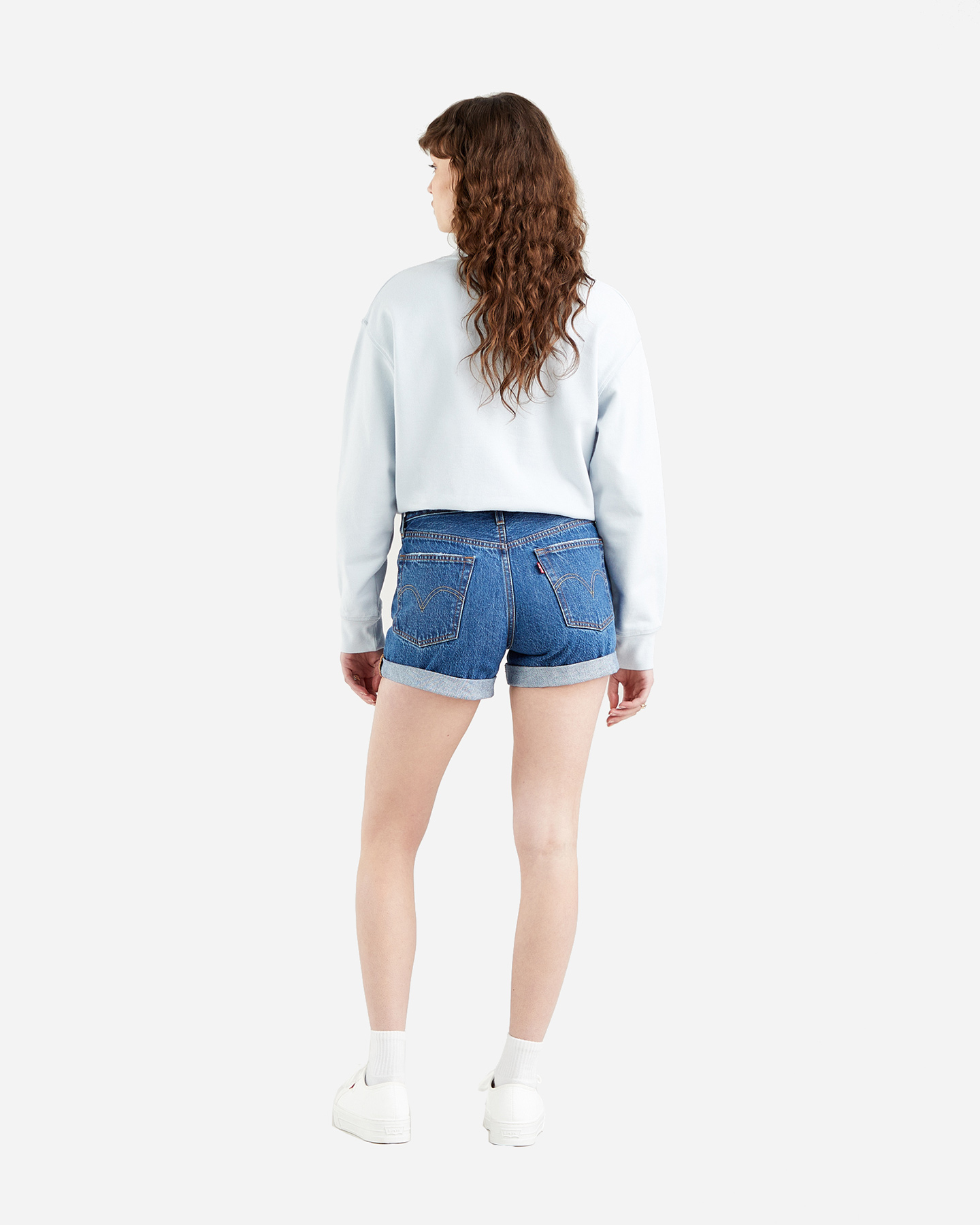 Jeans LEVI'S 501 ROLLED SHORT DENIM W - Denim - 2 | Cisalfa Sport