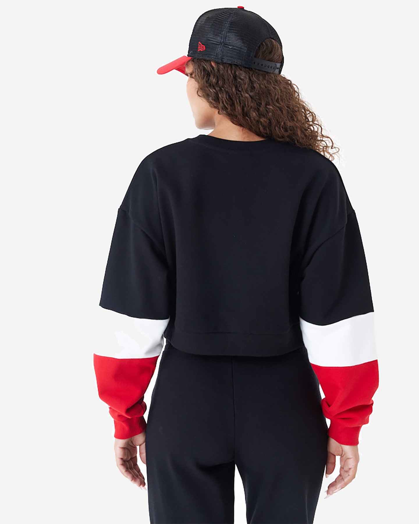 Felpa NEW ERA CHICAGO BULLS W - Nero - 4 | Cisalfa Sport