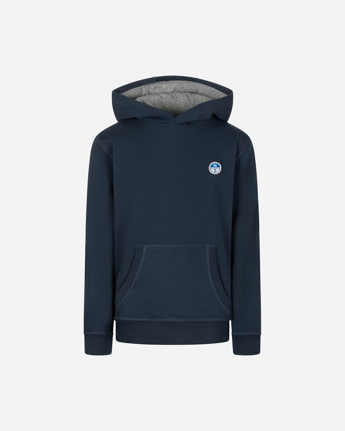 Felpa NORTH SAILS SMALL LOGO JR - Blu - 0 | Cisalfa Sport