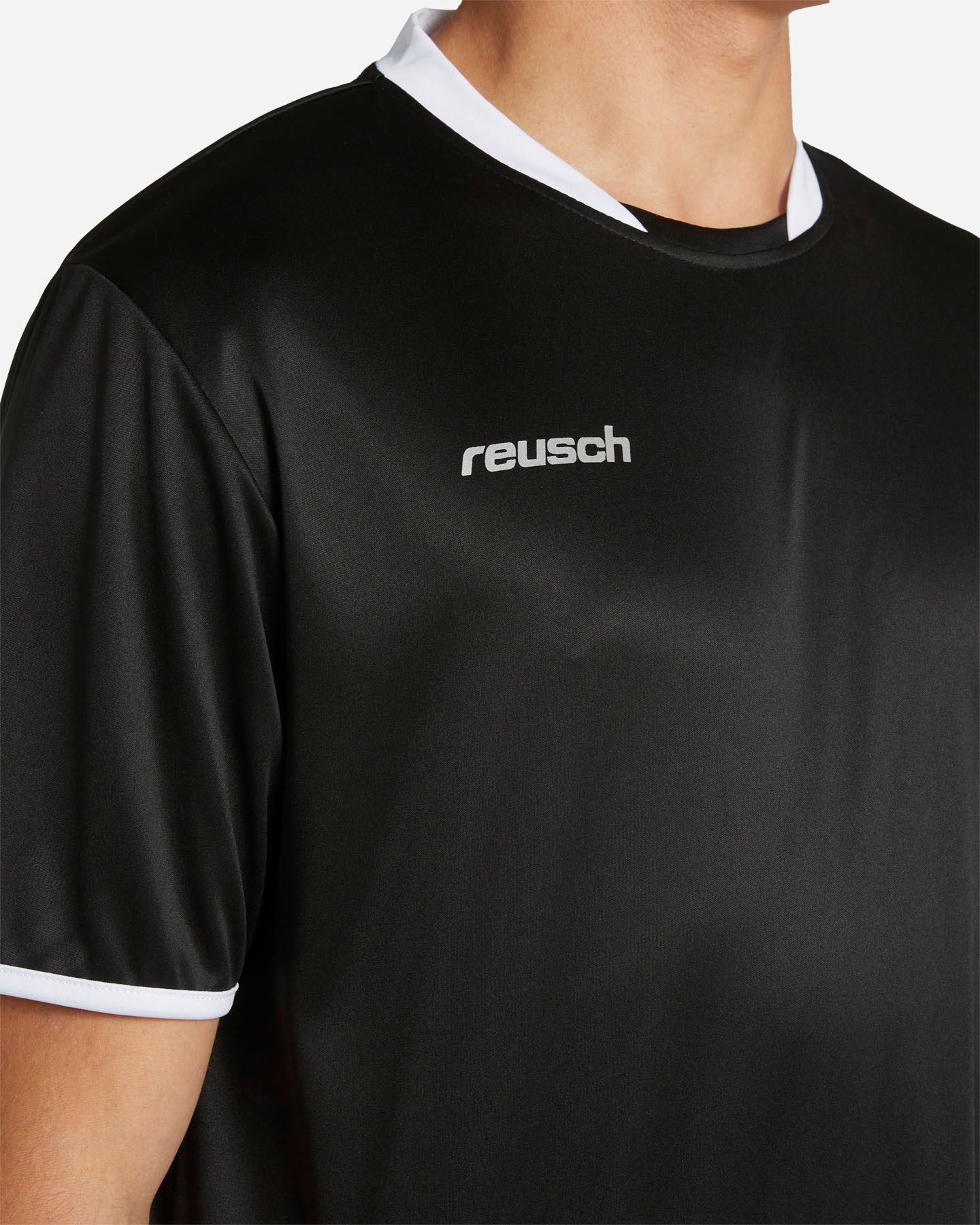 Maglia calcio REUSCH TEAMWEAR M - Nero - 4 | Cisalfa Sport
