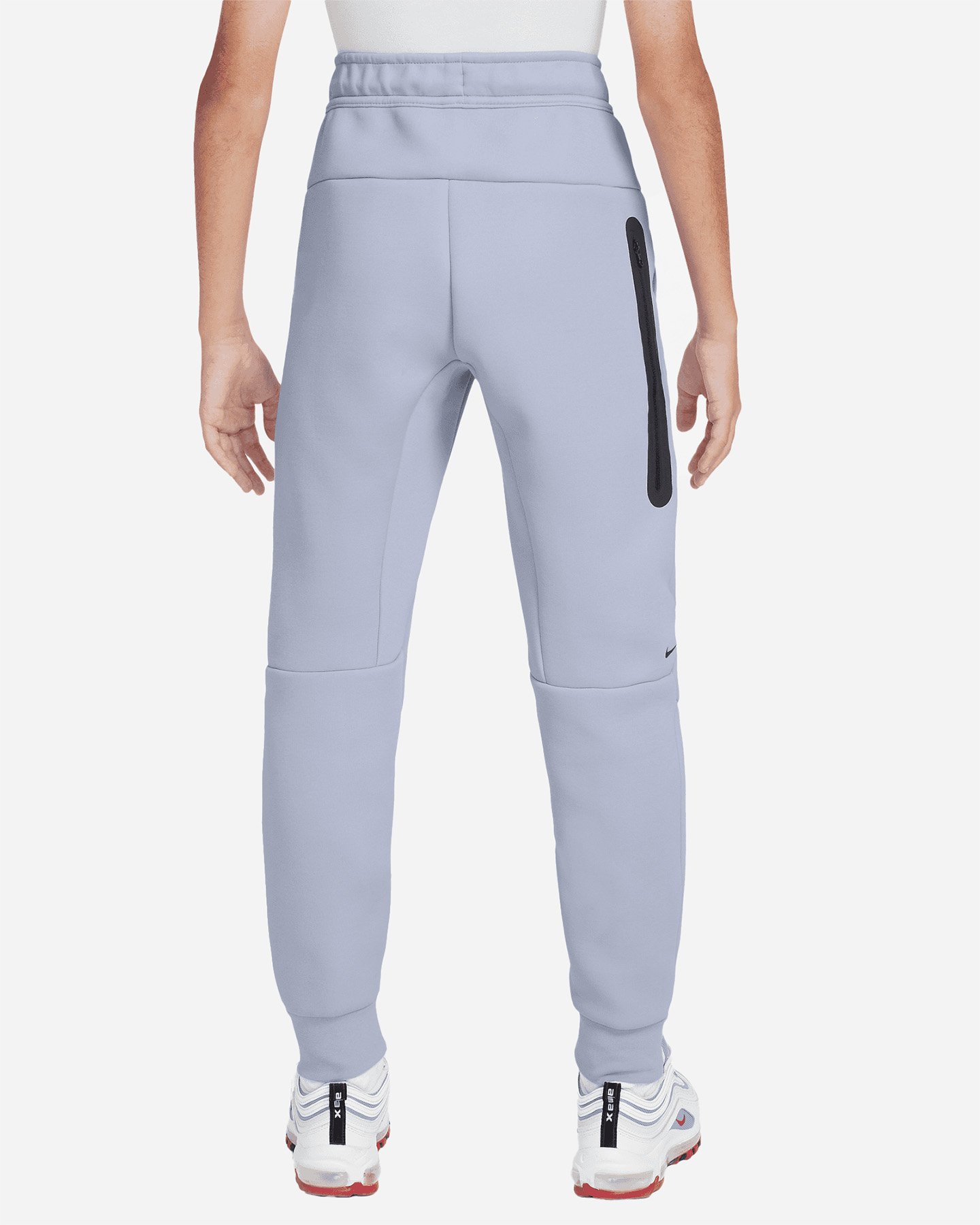 Pantalone NIKE TECH FLEECE 2 GHOST JR - Azzurro - 1 | Cisalfa Sport