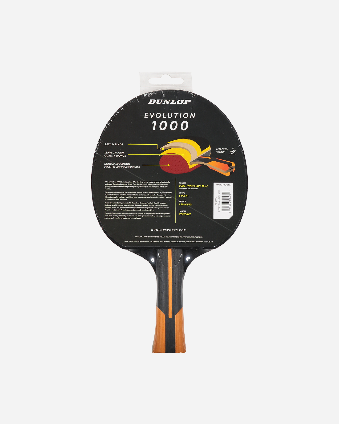 Accessorio ping pong DUNLOP PING PONG EVOLUTION 1000 - Color mix - 2 | Cisalfa Sport