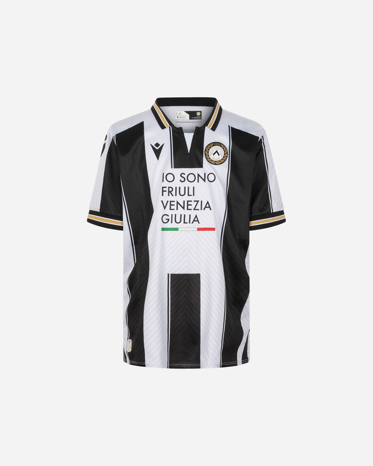 Maglia calcio ufficiale MACRON UDINESE HOME 24-25 JR - Color mix - 0 | Cisalfa Sport