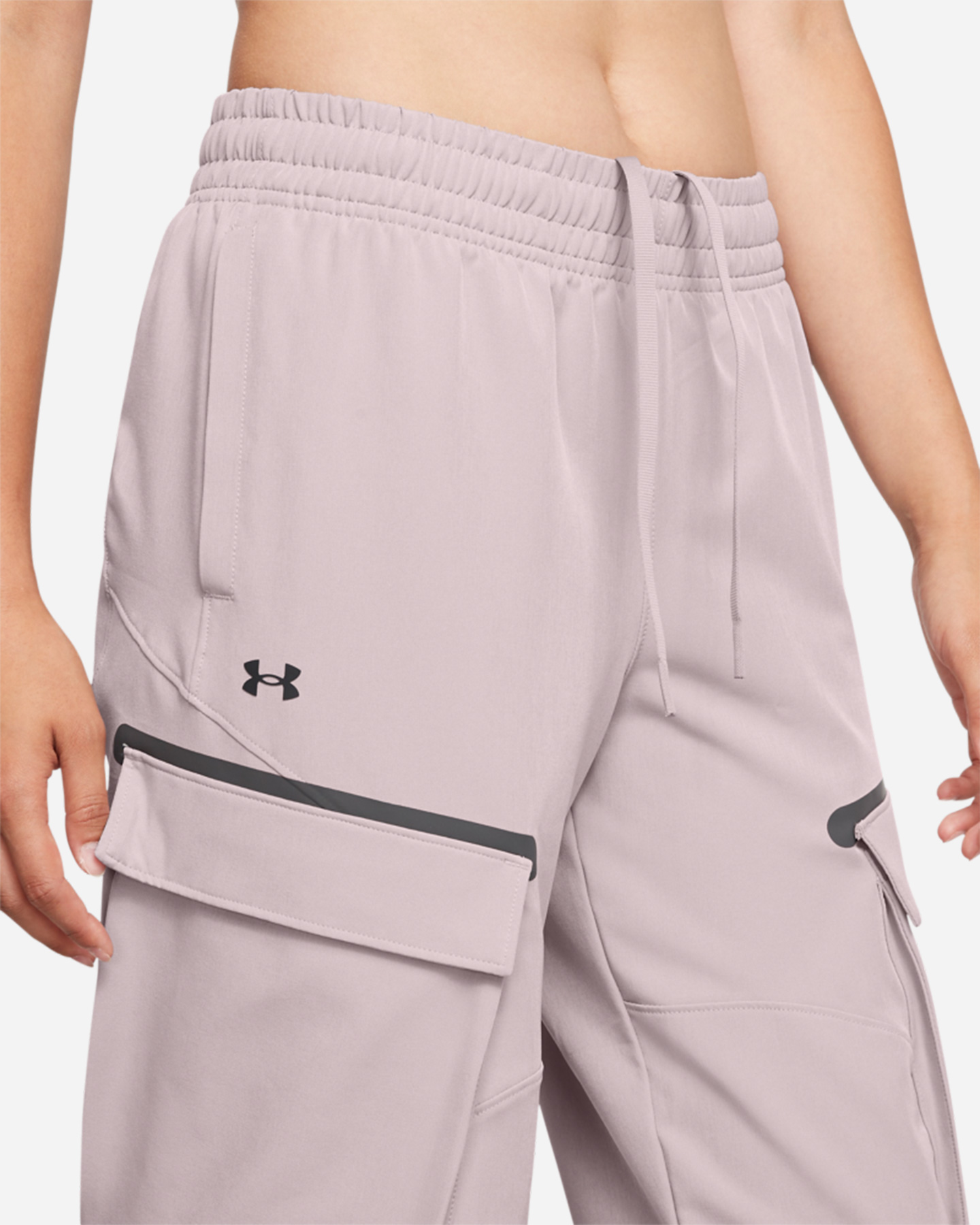 Pantalone UNDER ARMOUR UNSTOPPABLE CARGO W - Rosa - 4 | Cisalfa Sport