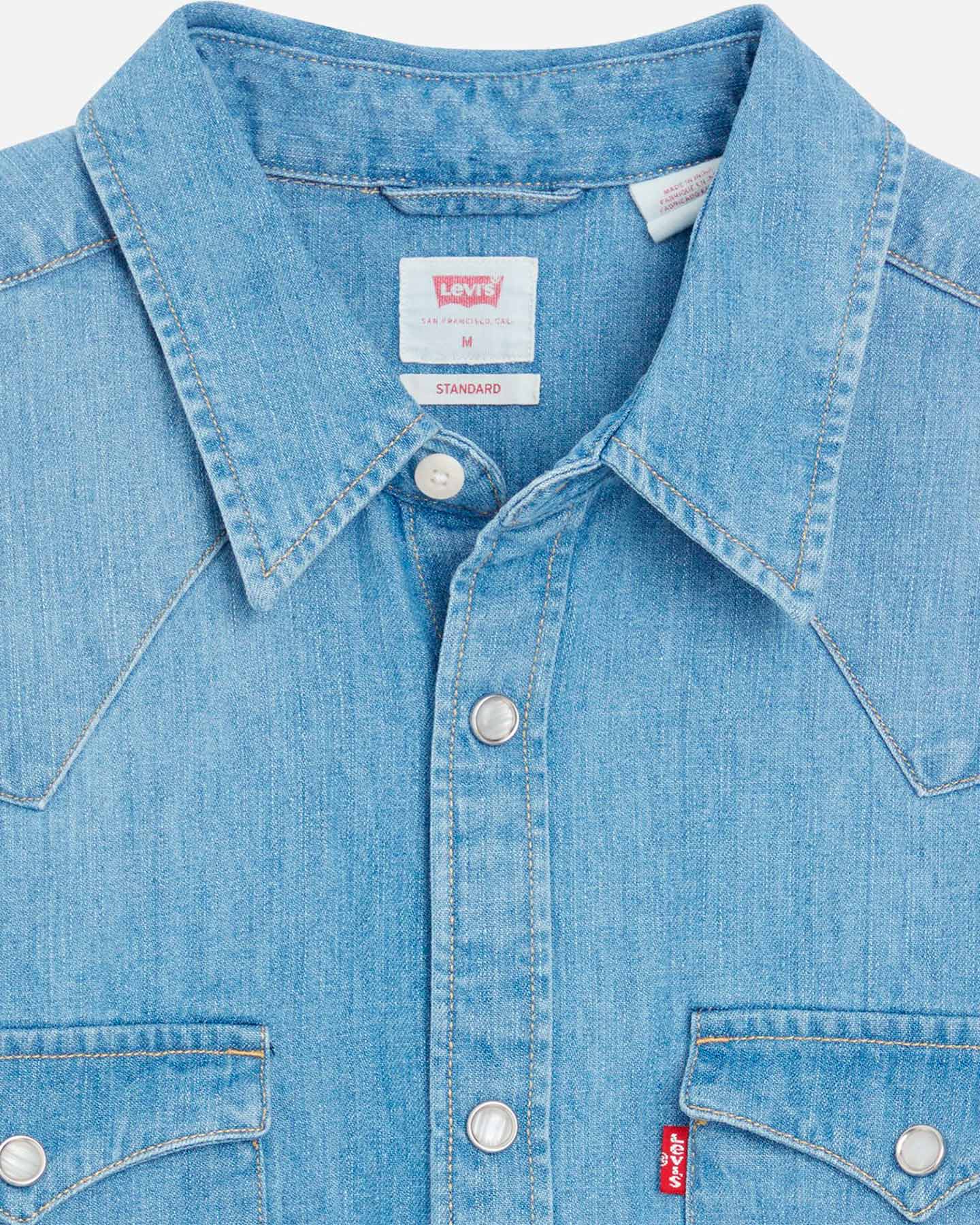 Camicia LEVI'S CLASSIC M - Denim - 5 | Cisalfa Sport