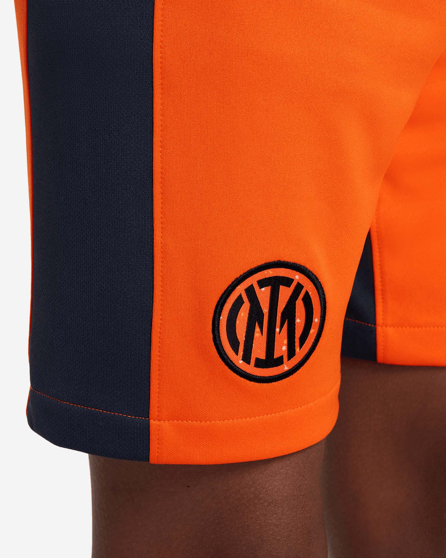 Maglia calcio ufficiale NIKE DRI FIT INTER THIRD 23-24 JR - Arancione - 4 | Cisalfa Sport