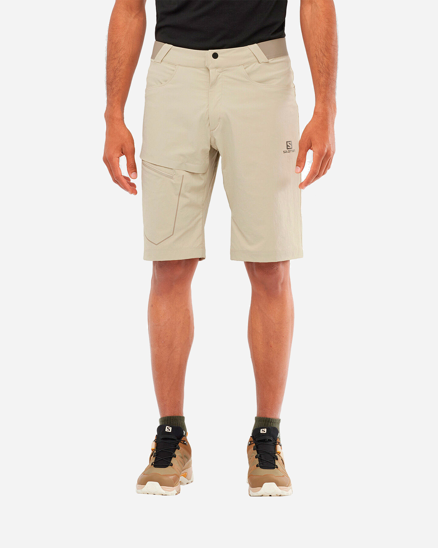 Pantaloncini SALOMON WAYFARER M - Beige - 2 | Cisalfa Sport