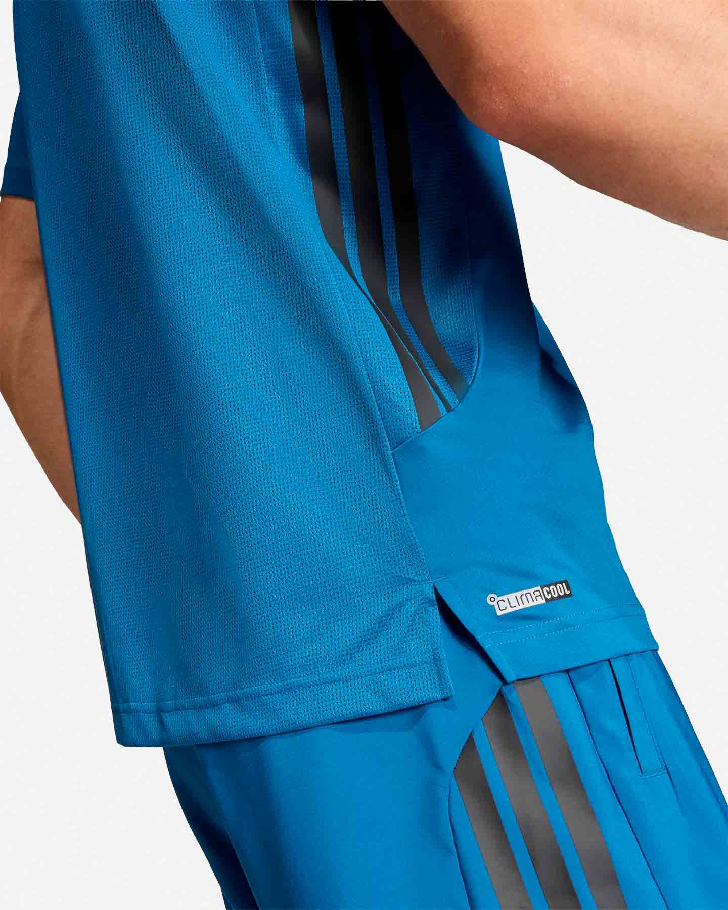 T-shirt training ADIDAS TECH ESSENTIALS 3STRIPES M - Verde - 5 | Cisalfa Sport