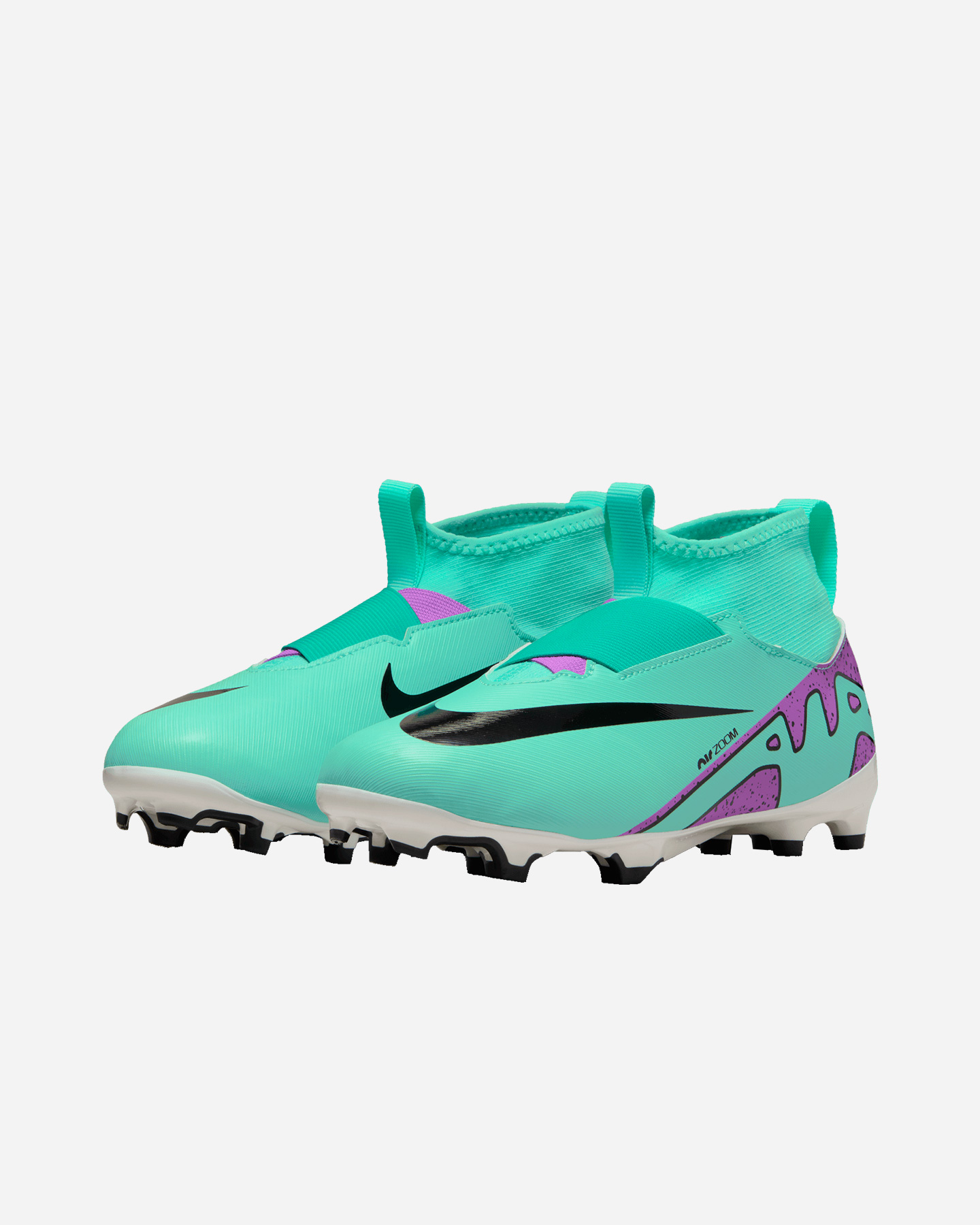 Scarpe calcio NIKE ZOOM MERCURIAL SUPERFLY 9 MG JR - Azzurro - 1 | Cisalfa Sport