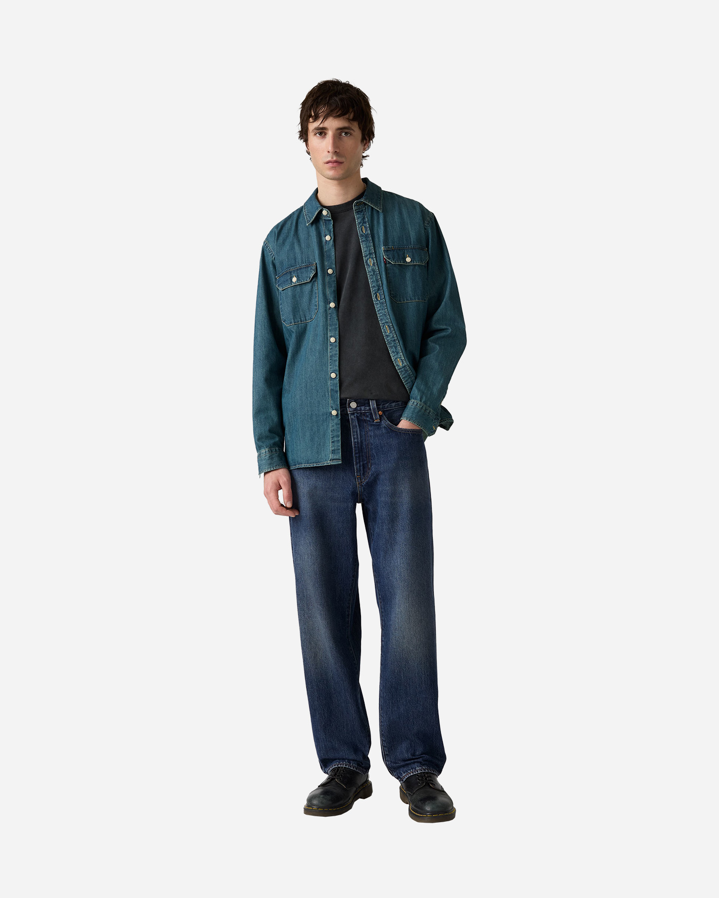 Jeans LEVI'S 568 M - Nero - 4 | Cisalfa Sport